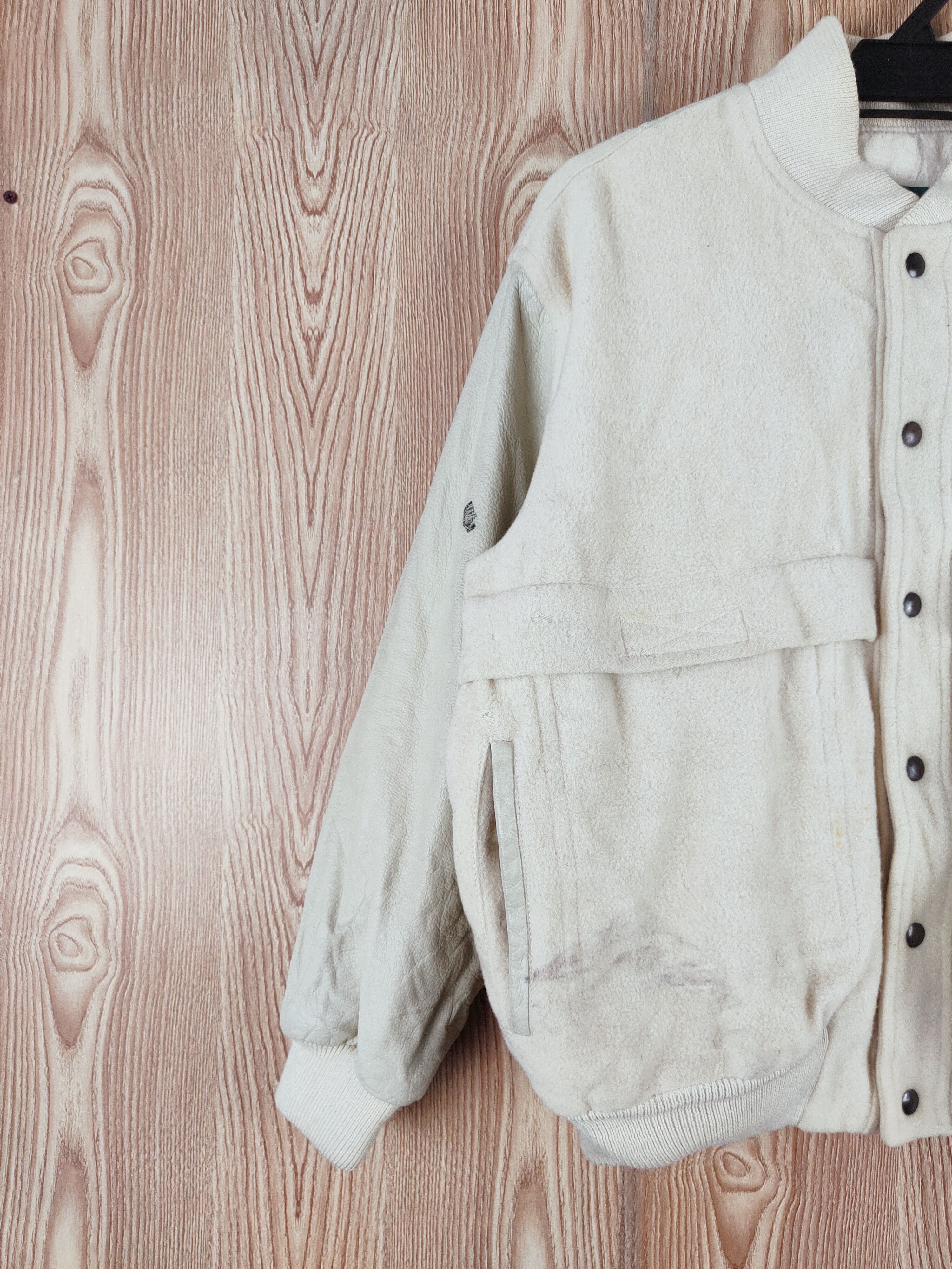 Vintage Rope vintage Cream Varsity Jackets #W724 Size US M / EU 48-50 / 2 - 4 Thumbnail