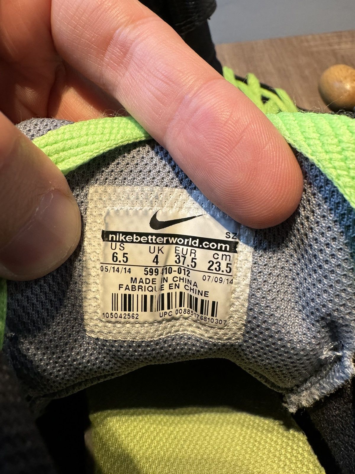 Nike Women’s Size 6.5 - Nike Air Revolution Sky Hi Hidden Wedge Size US 6.5 / IT 36.5 - 8 Thumbnail