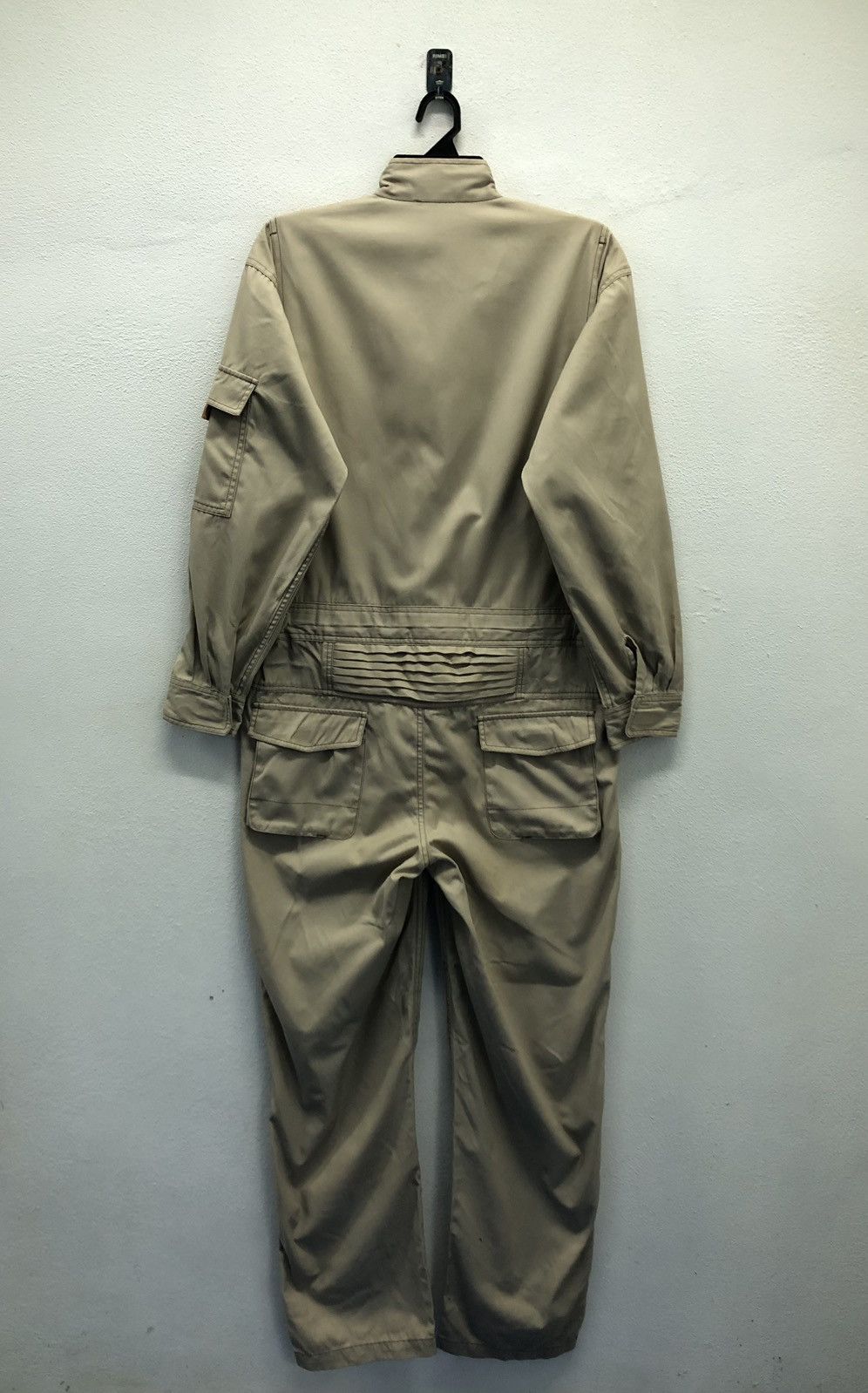 Other ISUZU Branded Khaki Work Coverall Durable Utility Jumpsuit Size US 40 / EU 56 - 2 Thumbnail