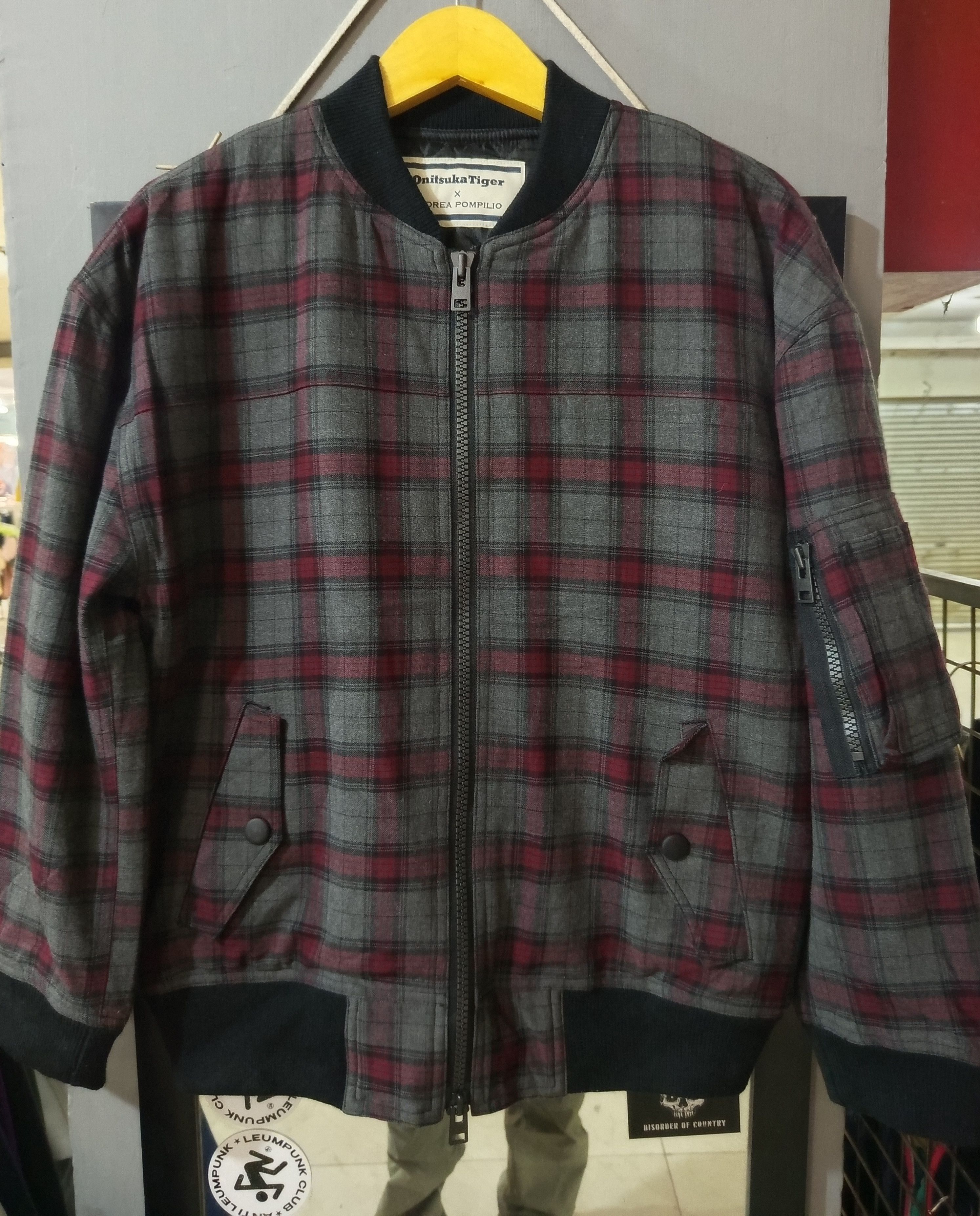 Onitsuka Tiger Andrea Pompilio Jacket Produce By Asics