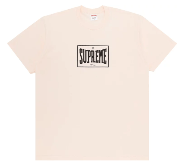 Supreme Supreme Warm Up Tee Pale Pink Size XXL Size US XXL / EU 58 / 5 - 1 Thumbnail