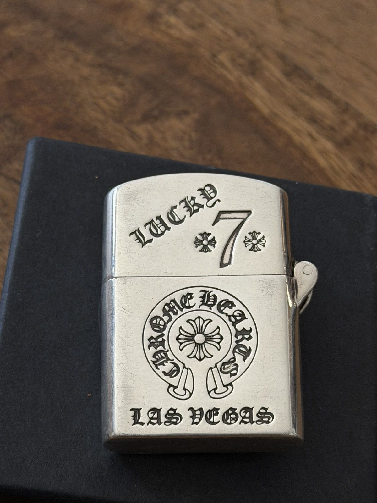 Chrome Hearts CHROME HEARTS LAS VEGAS LUCKY7 ZIPPO LIGHTER | Grailed