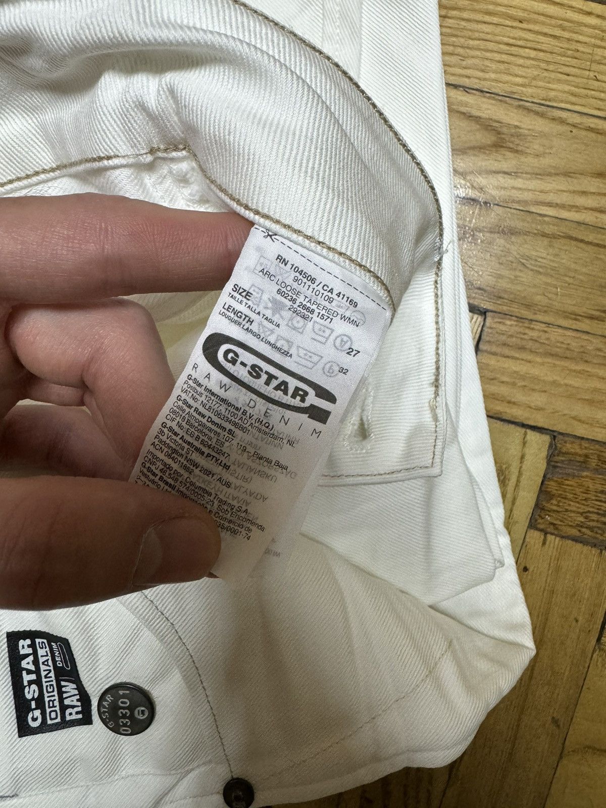 G-Star G-star ARC Loose Tapered Jeans 27x32 Size US 27 - 9 Thumbnail