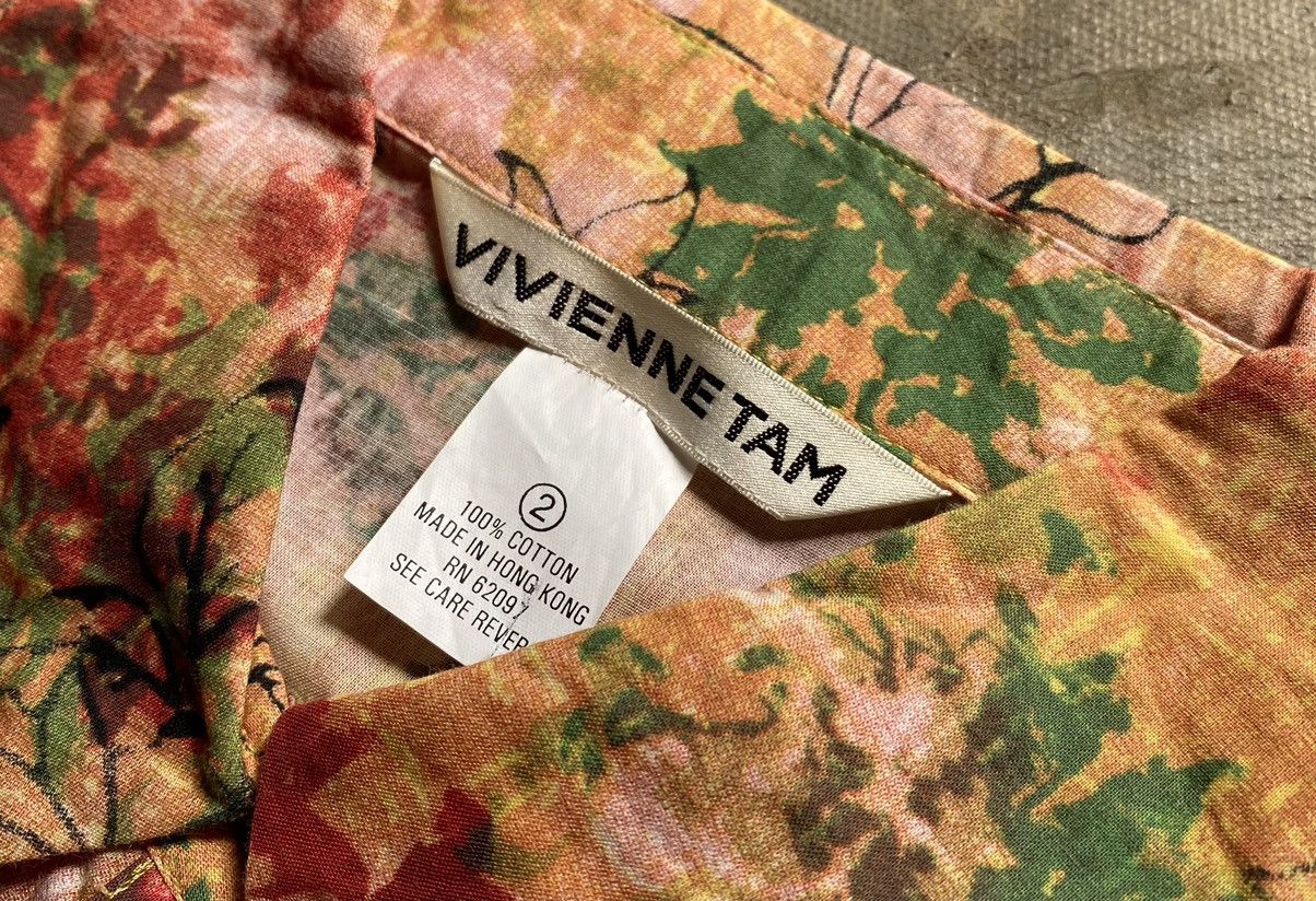 Vivienne Tam 1990s Buddha Printed Shirt Size S / US 4 / IT 40 - 9 Thumbnail
