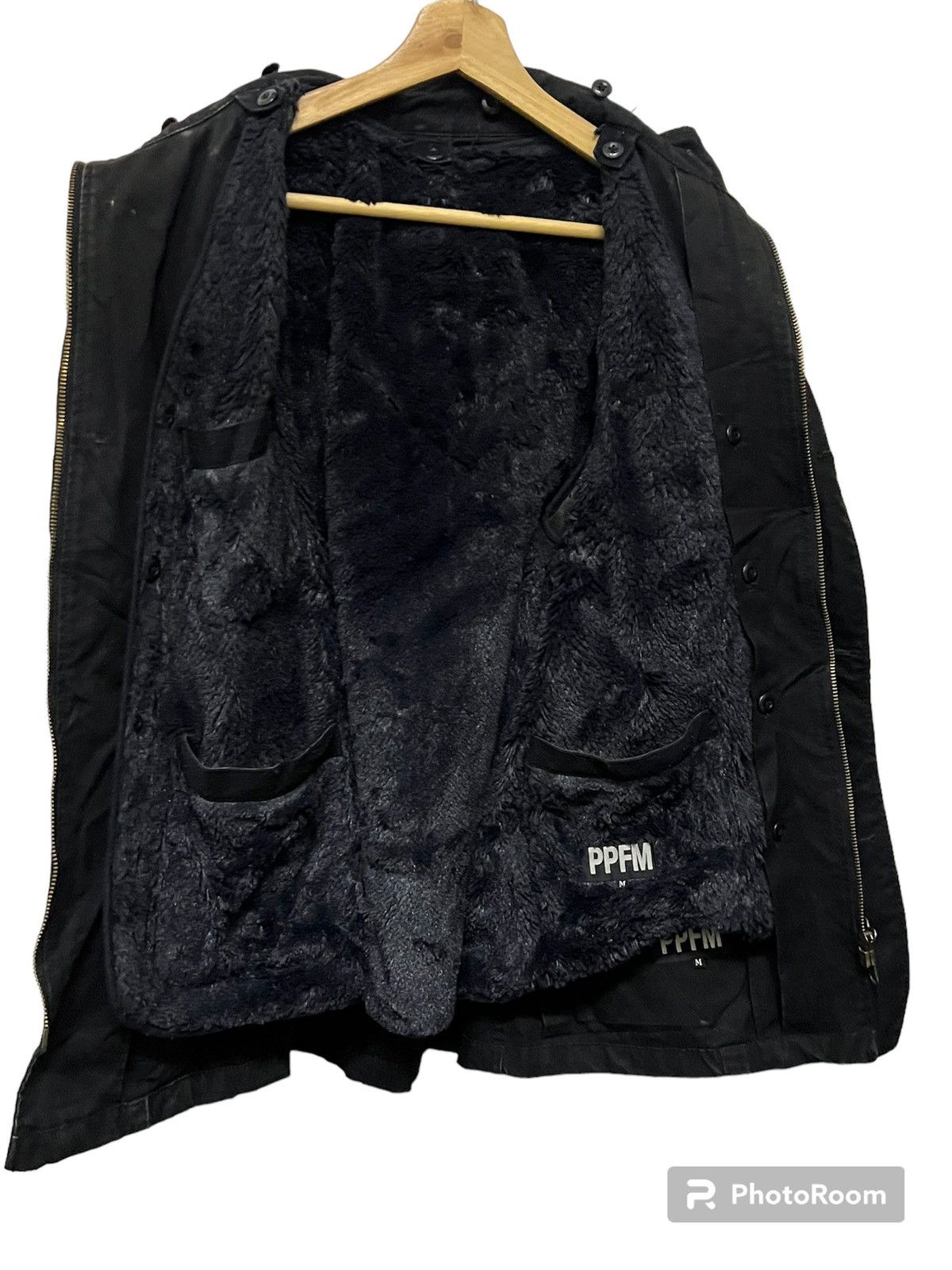 PPFM PPFM black tactical zipper jacket pocket rare Size US M / EU 48-50 / 2 - 2 Thumbnail