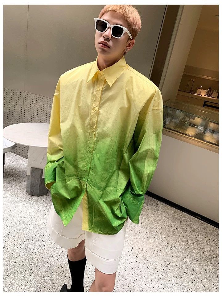 Other Fade-effect Button Up Shirt Size US M / EU 48-50 / 2 - 7 Thumbnail