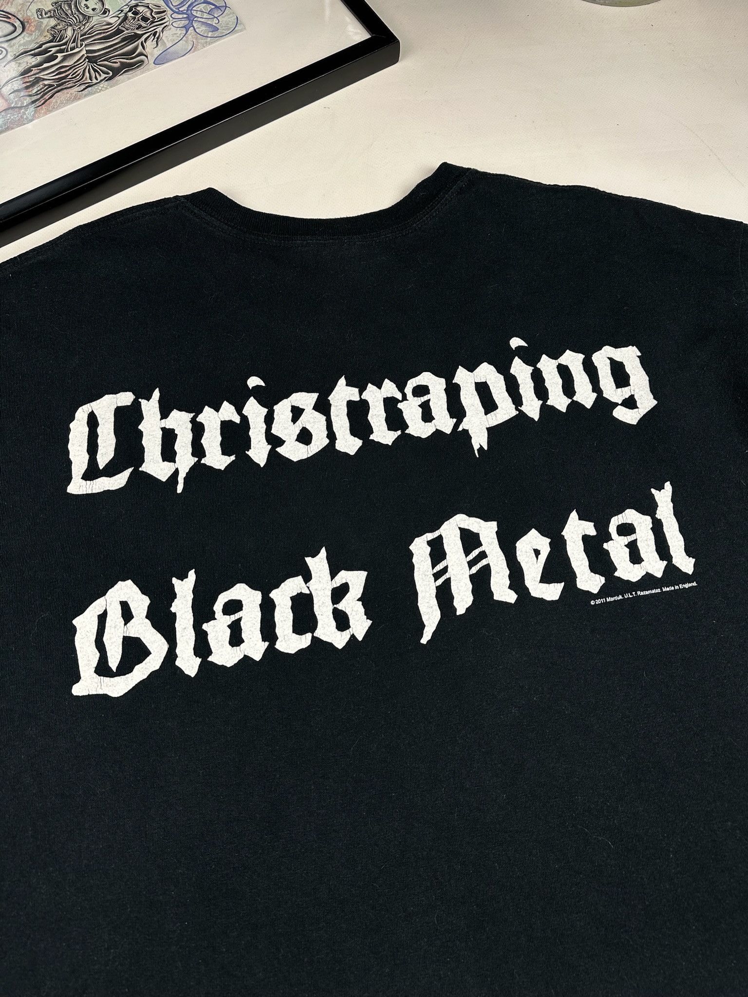 Band Tees Vintage Marduk Metal Band T-shirt Size US XL / EU 56 / 4 - 5 Thumbnail