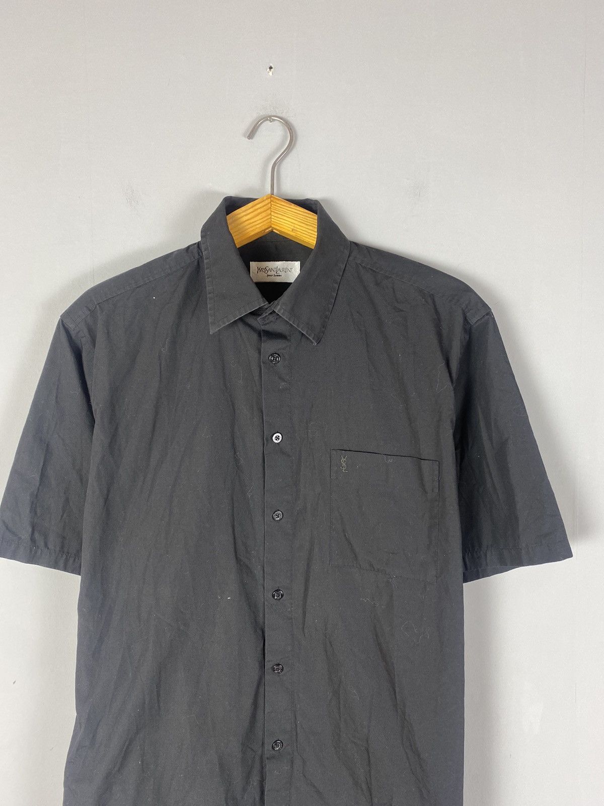 Yves Saint Laurent Vintage 90s Yves Saint Laurent shirt Size US L / EU 52-54 / 3 - 2 Thumbnail