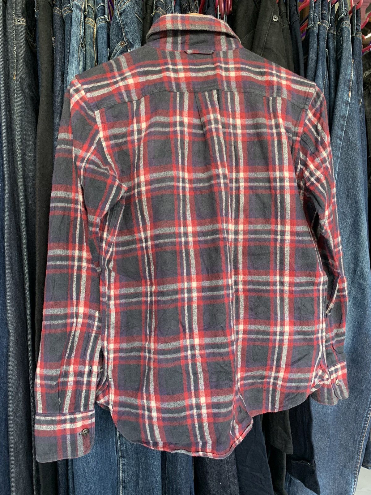 CABANE de ZUCCa × Issey Miyake × Zucca Cabane De Zucca Flannel Shirt Size US S / EU 44-46 / 1 - 7 Thumbnail
