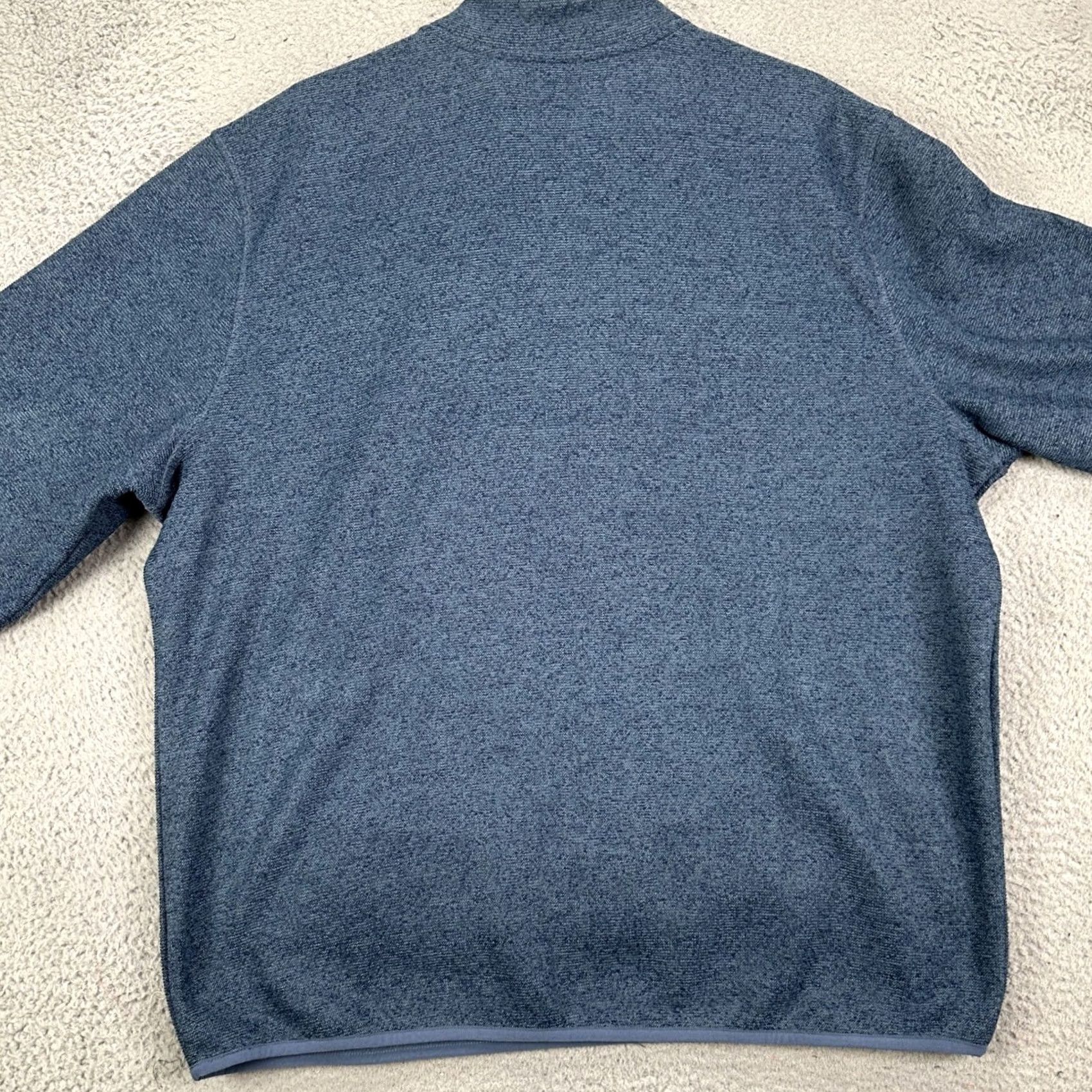 Eddie Bauer VINTAGE? No. Eddie Bauer Mens Fleece Sweater XL Blue Quarter Snap Pockets Sweatshirt NEW Size US XL / EU 56 / 4 - 2 Thumbnail