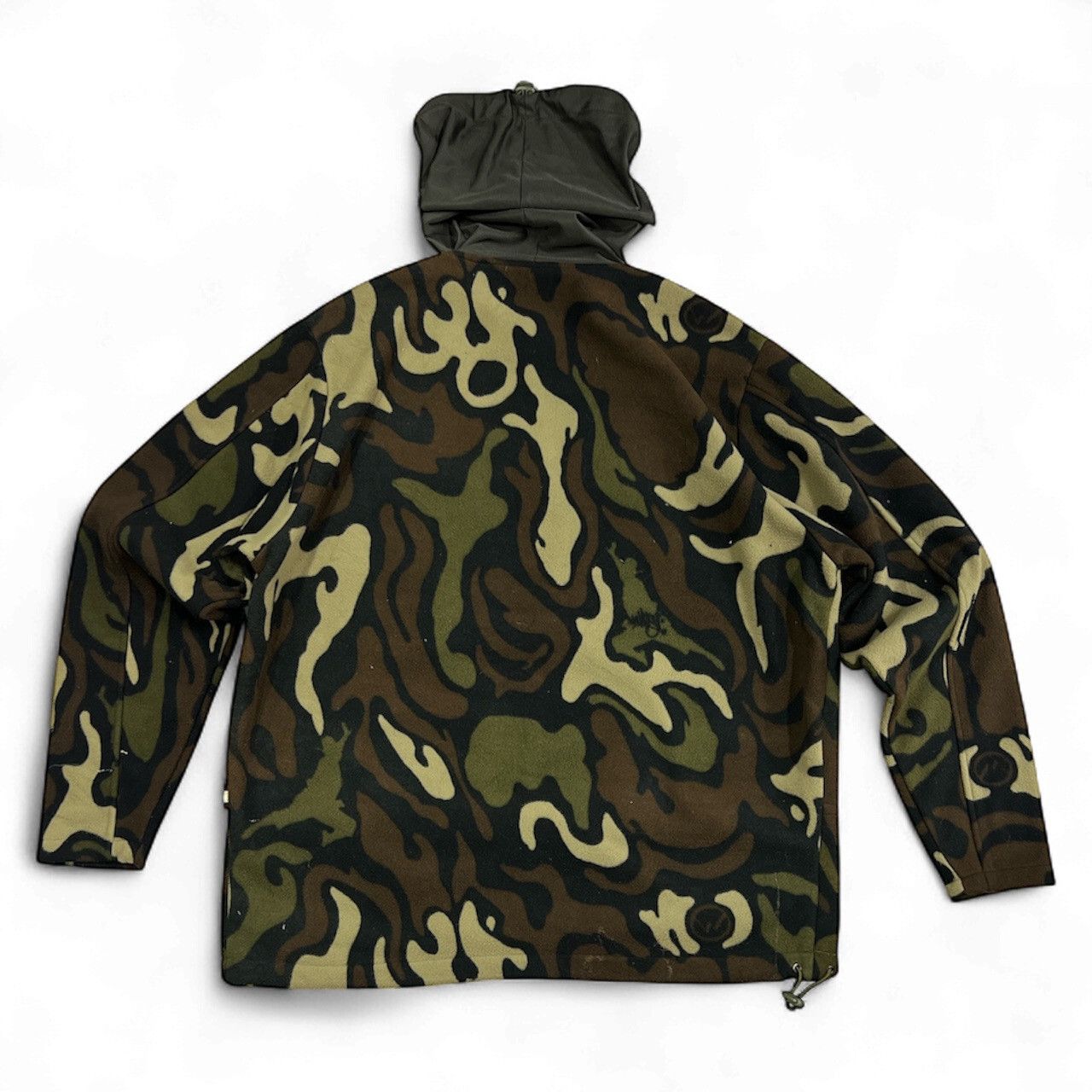 Maharishi Vintage Maharishi Half Zipper Fleece Camouflage Size US M / EU 48-50 / 2 - 11 Thumbnail
