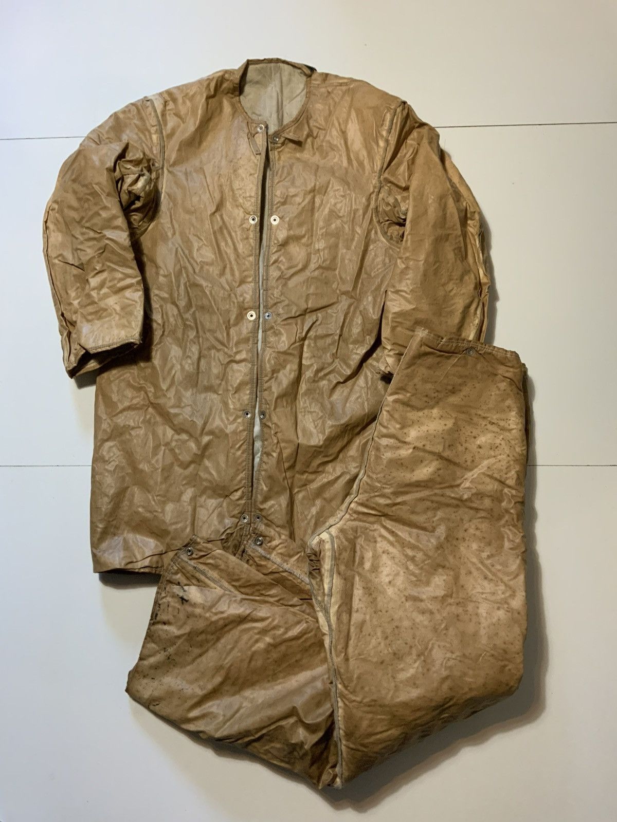 Vintage VTG 80s Globe Nomex III Firefighter Liner Turnout Gear 2PC Size US M / EU 48-50 / 2 - 1 Thumbnail