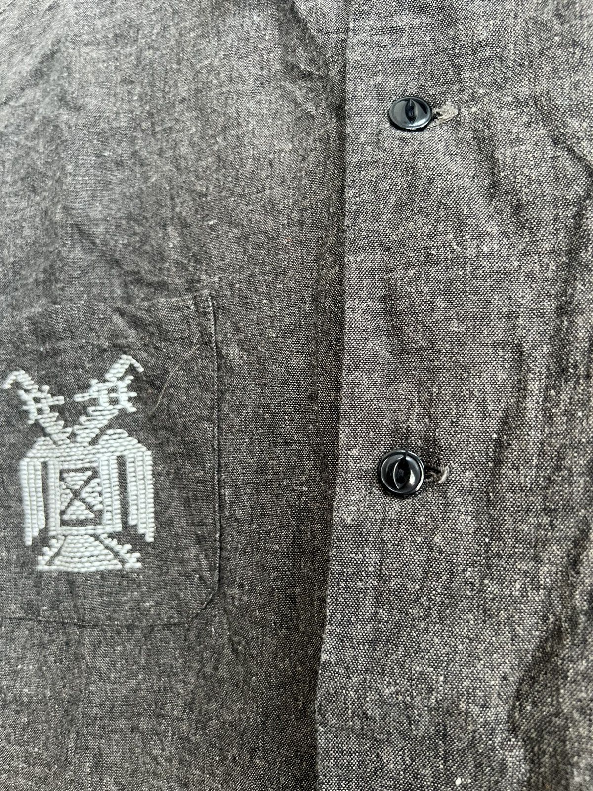Comme des Garcons Vintage Temptation Guatemalan Native Bird Camp Collar Shirt Size US M / EU 48-50 / 2 - 6 Thumbnail