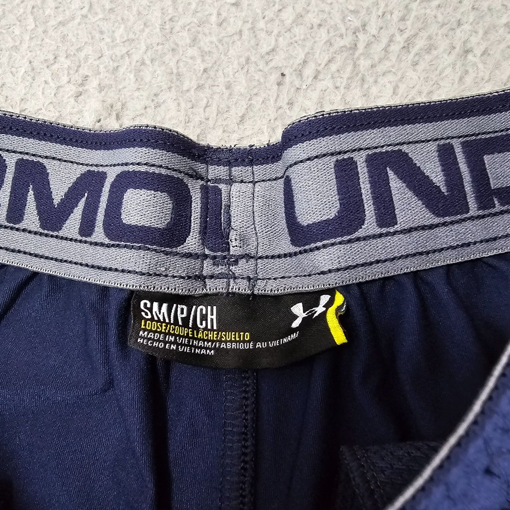 Under Armour Under Armour Shorts Mens S Blue Loose Fit HeatGear Athletic Running Gym Casual Activewear Size US 29 - 4 Thumbnail
