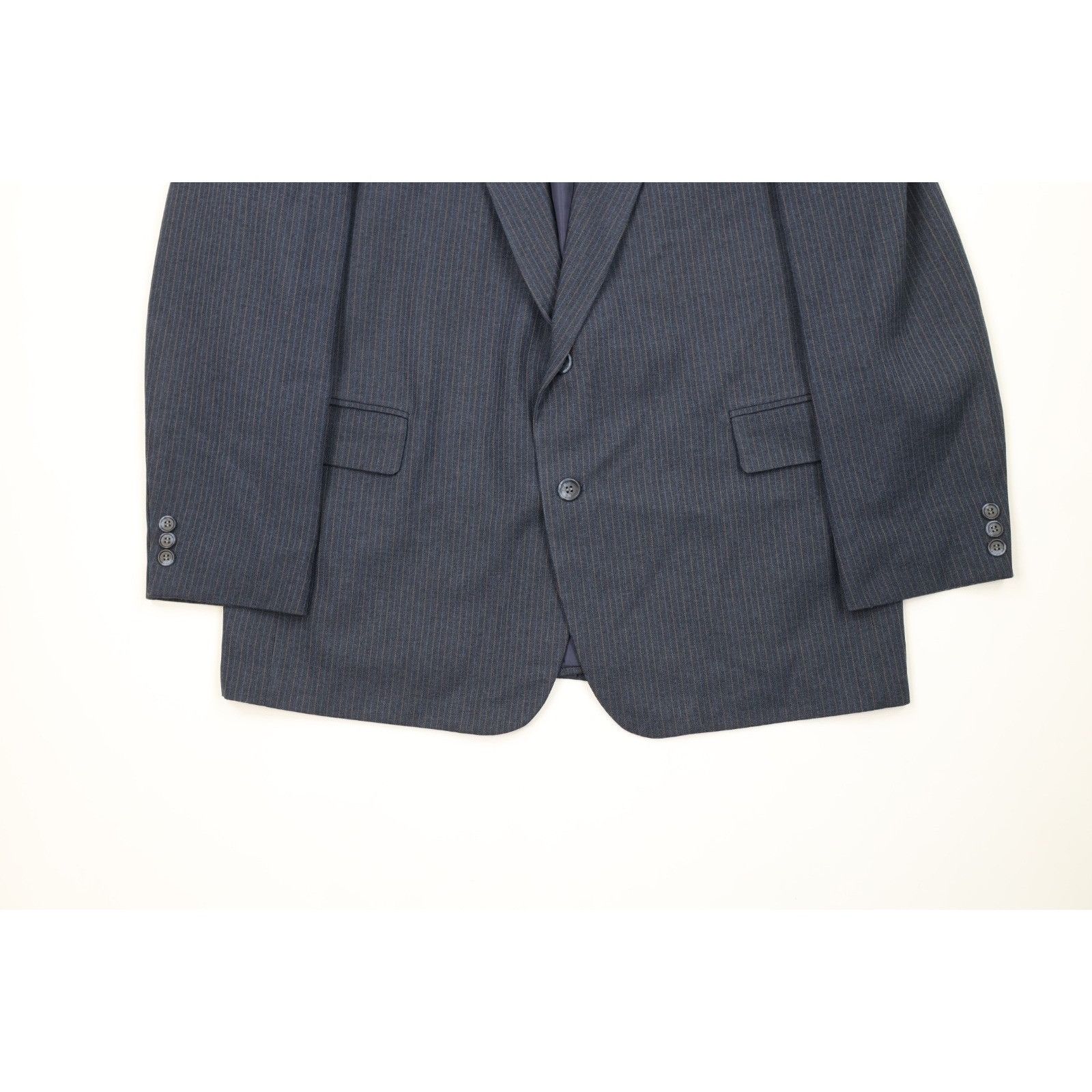 Vintage Vintage 70s Streetwear Distressed Striped 2 Piece Suit Size 44R - 4 Thumbnail
