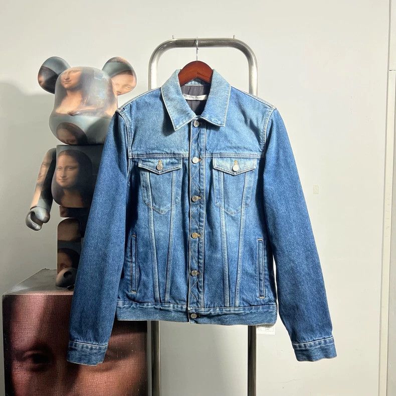 Givenchy Givenchy Back logo denim jacket T1104 Size US M / EU 48-50 / 2 - 1 Thumbnail