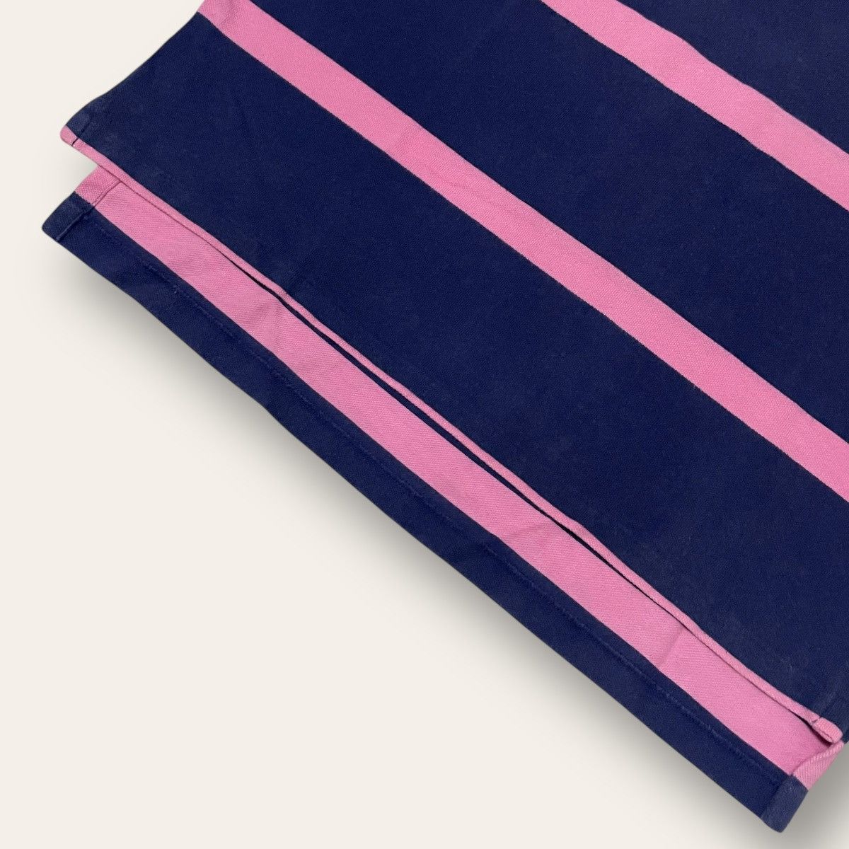 Ralph Lauren Vintage Stripe Ralph Lauren Blue Pink Custom Fit Size US M / EU 48-50 / 2 - 5 Thumbnail
