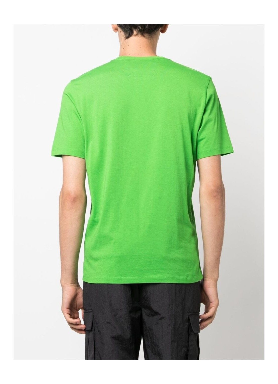 C.P. Company o1y1224 Logo Crewneck T-Shirt in Green Size US L / EU 52-54 / 3 - 3 Thumbnail