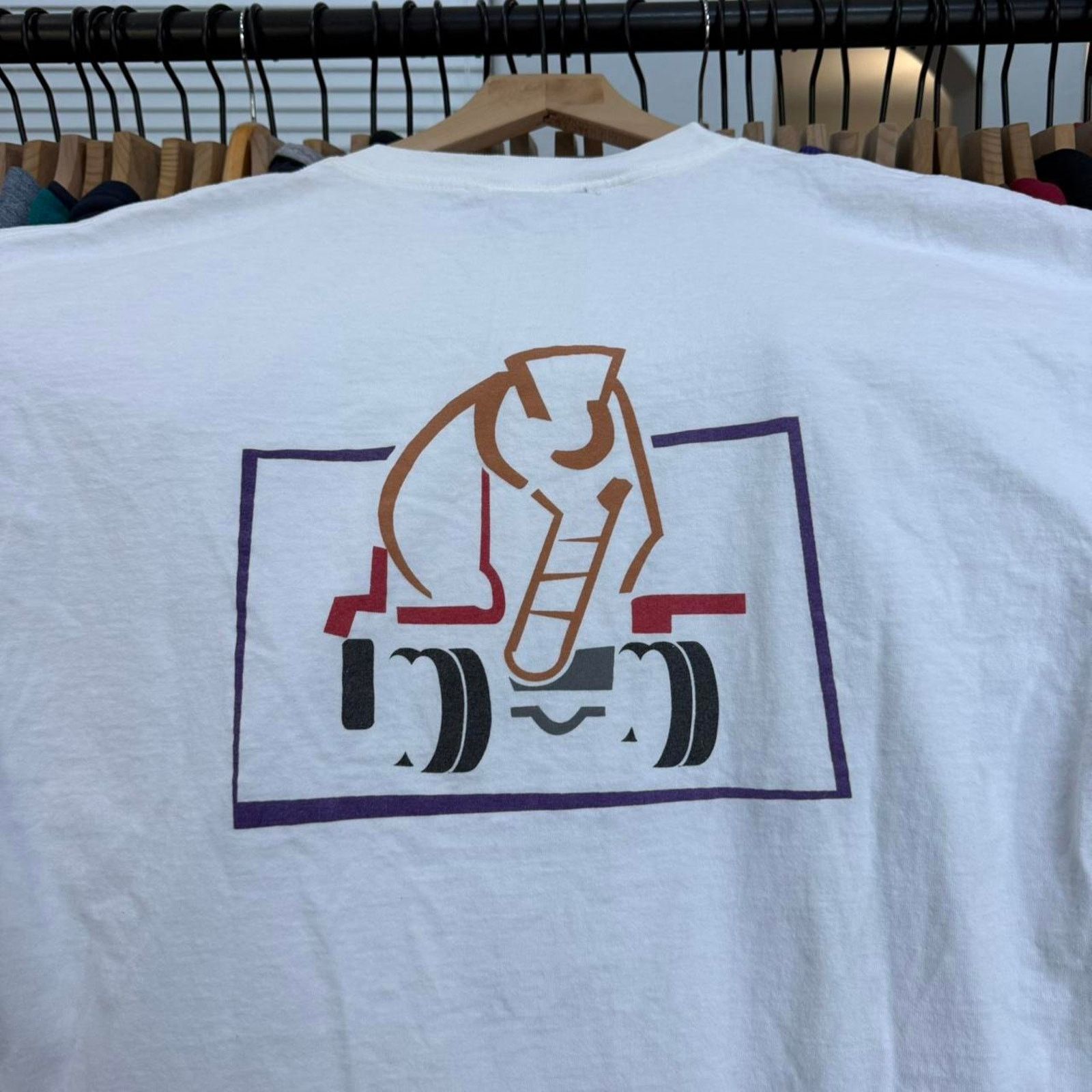 Other Vintage 90s Cement Truck Art Tee With Front and Back Graphic Size US XL / EU 56 / 4 - 7 Thumbnail