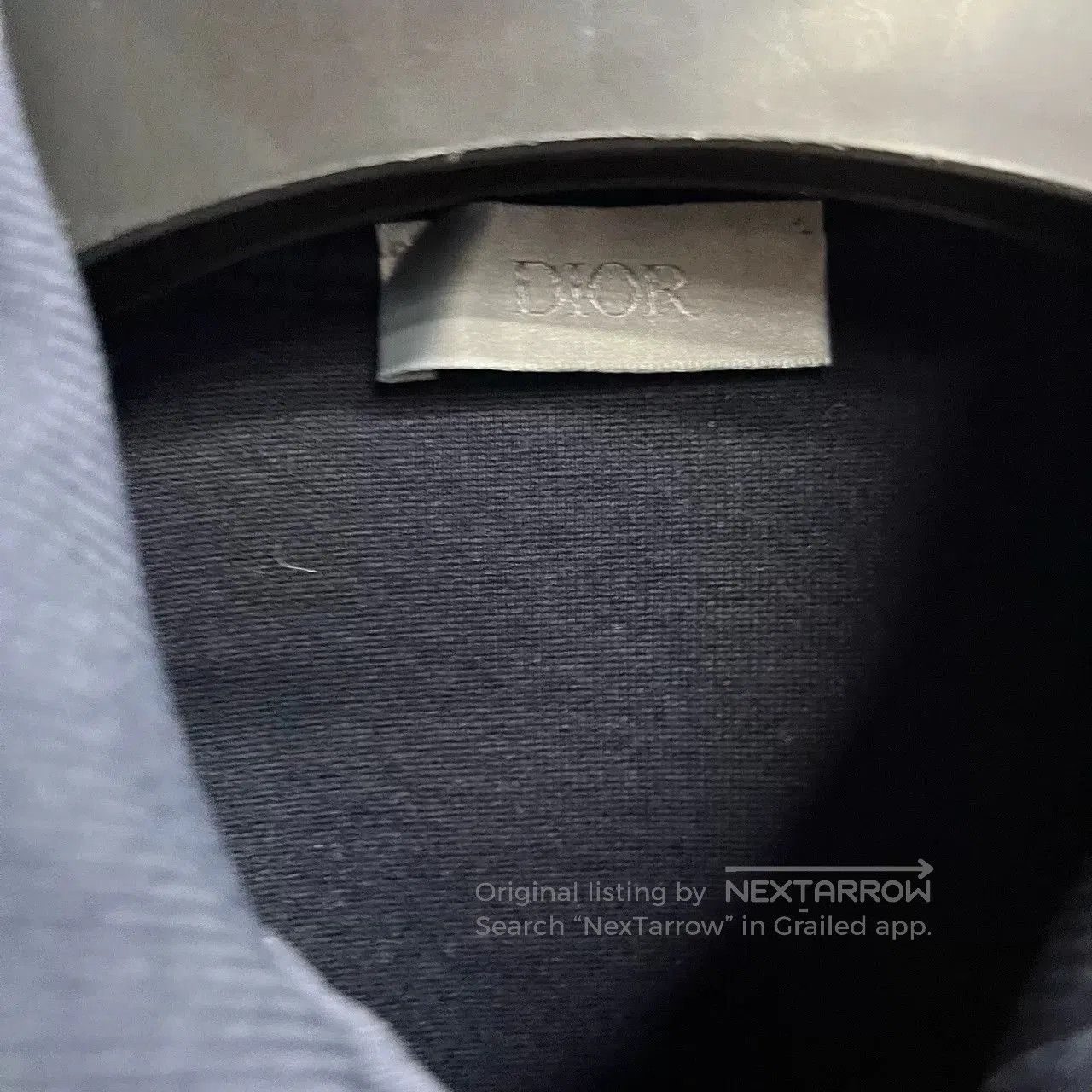 Dior Dior Blue Embossed Zip Jacket. Size US XS / EU 42 / 0 - 3 Thumbnail