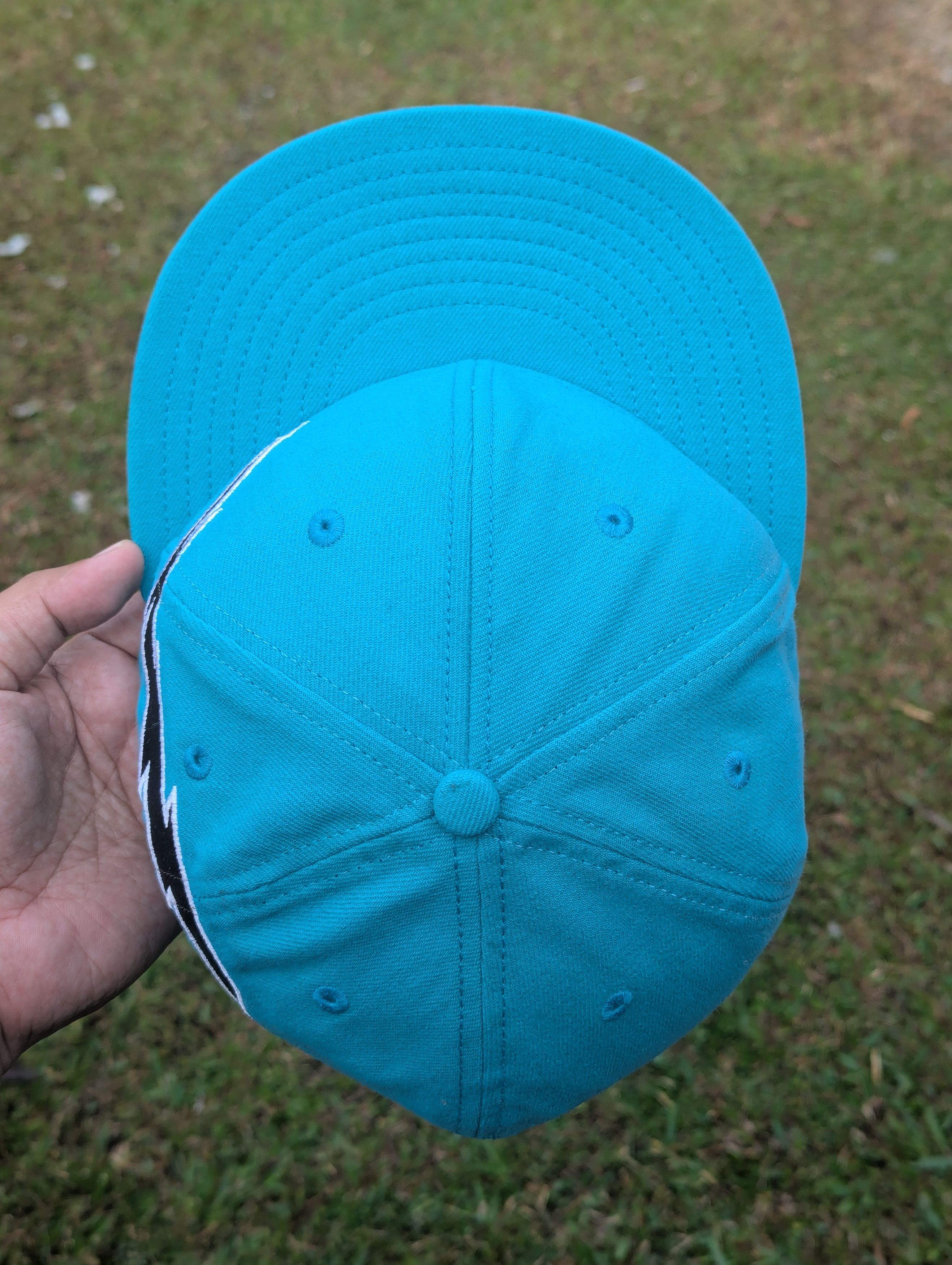 Supreme SUPREME NEW ERA FW06 SEARCH & DESTROY FITTED CAP HAT TEAL Size ONE SIZE - 4 Thumbnail