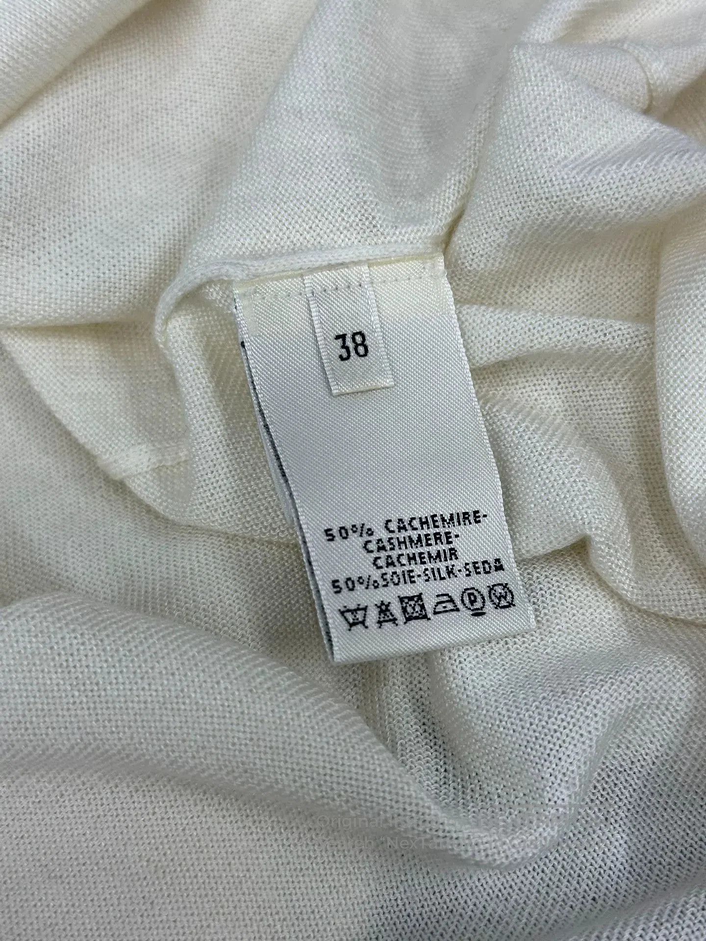 Hermes Hermes White Cashmere Turtleneck Sweater. Size US M / EU 48-50 / 2 - 6 Thumbnail