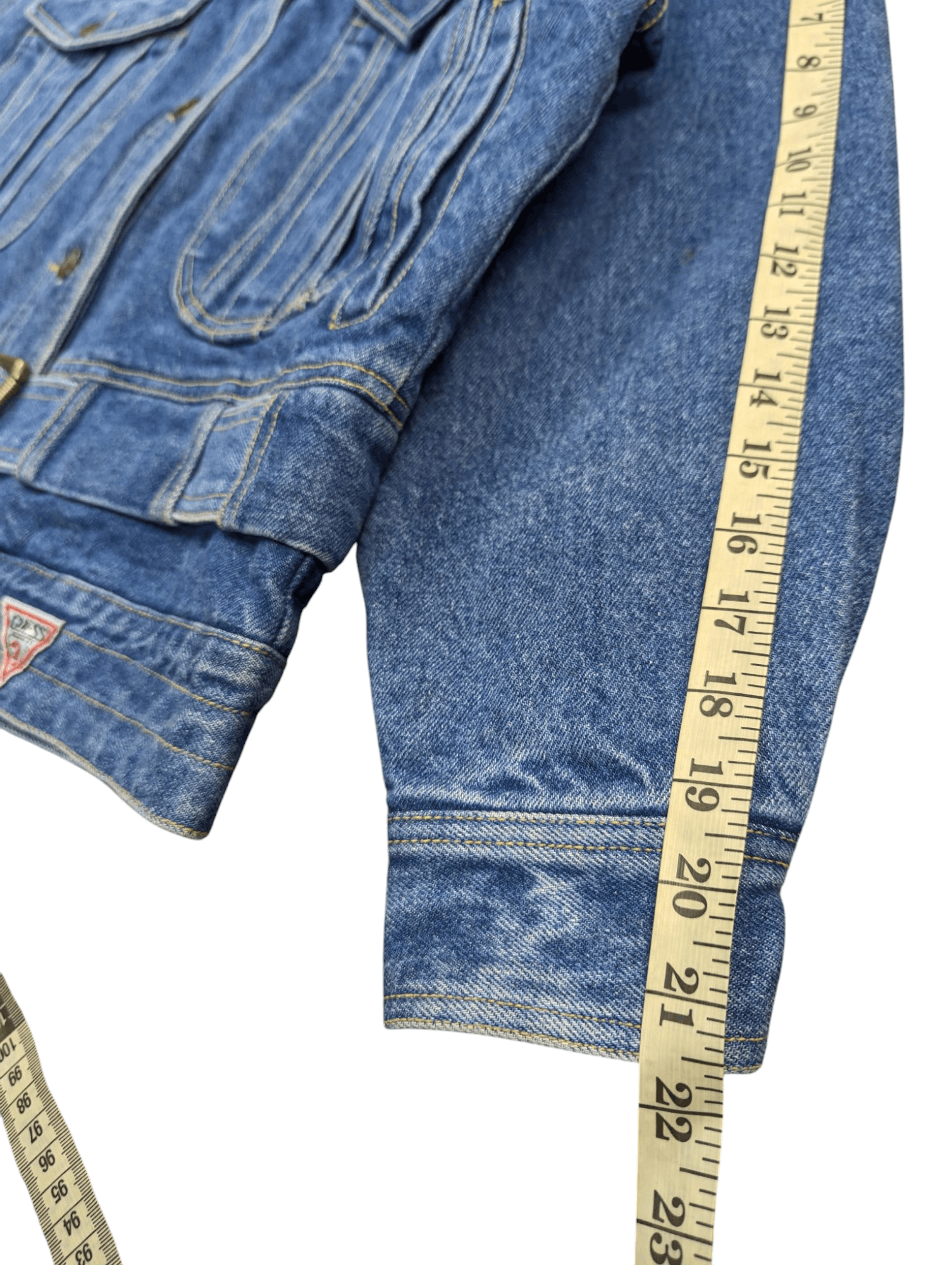 Georges Marciano Vintage 90s Georges Marciano By Guess Denim Jacket Size US M / EU 48-50 / 2 - 19 Thumbnail