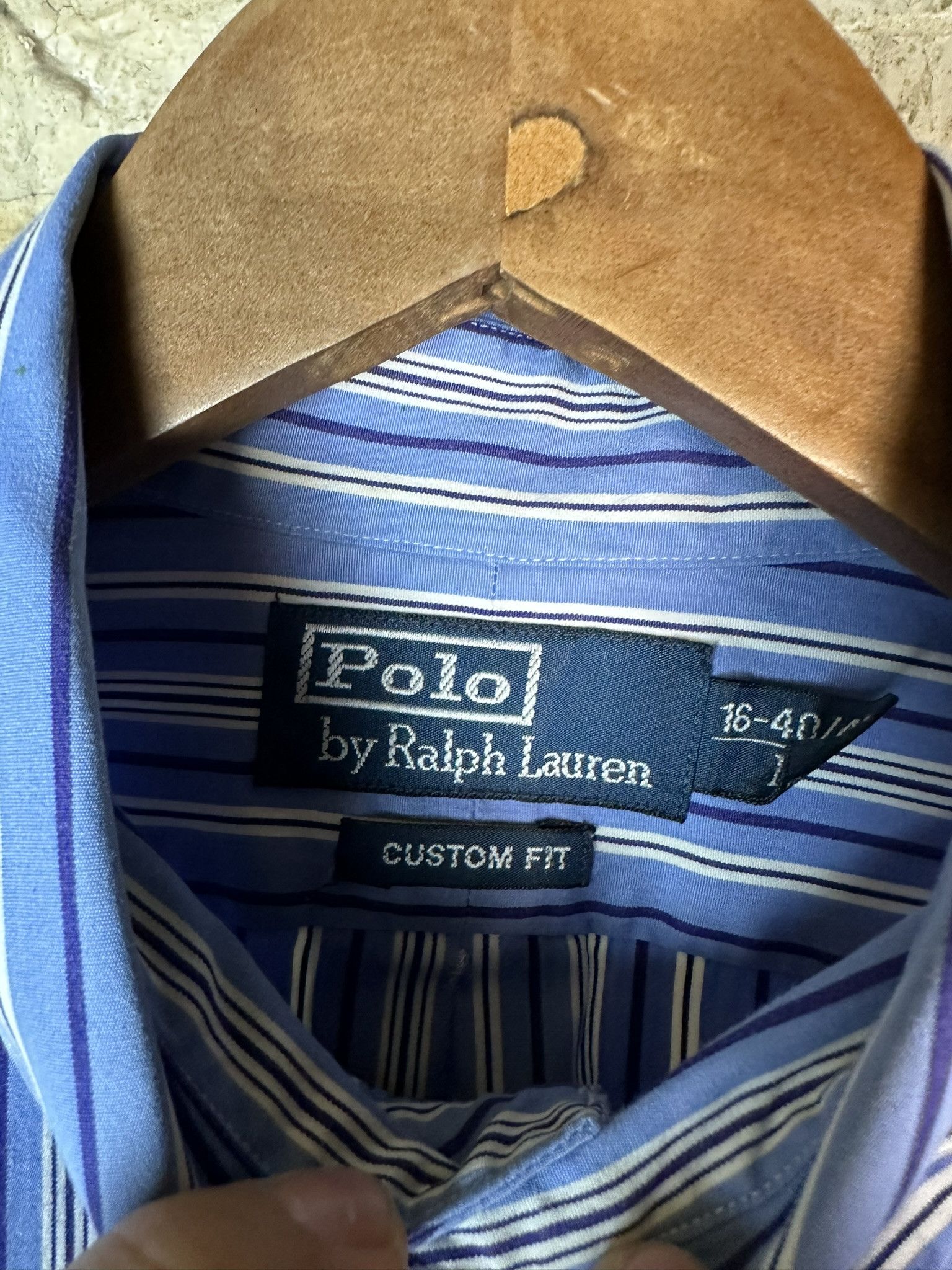 Polo Ralph Lauren Vintage Polo Ralph Lauren Stripped Button Up Shirt Size US XL / EU 56 / 4 - 15 Thumbnail