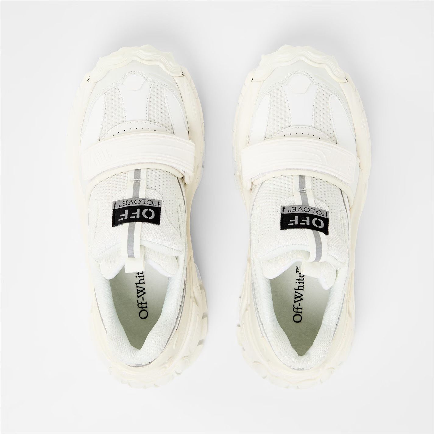 Off-White o1g2r1mq0226 Breathable Mesh Trainers in White Size US 6 / EU 39 - 3 Thumbnail