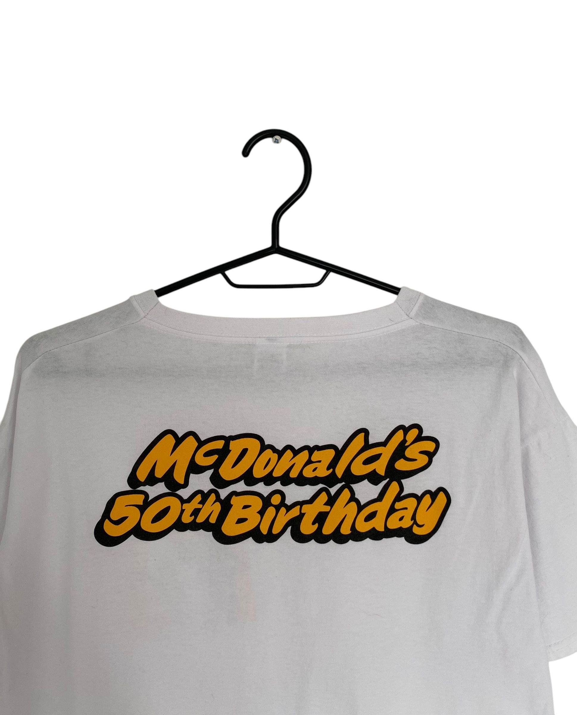 Vintage McDonald's 50th Birthday vintage tee Size US L / EU 52-54 / 3 - 4 Thumbnail