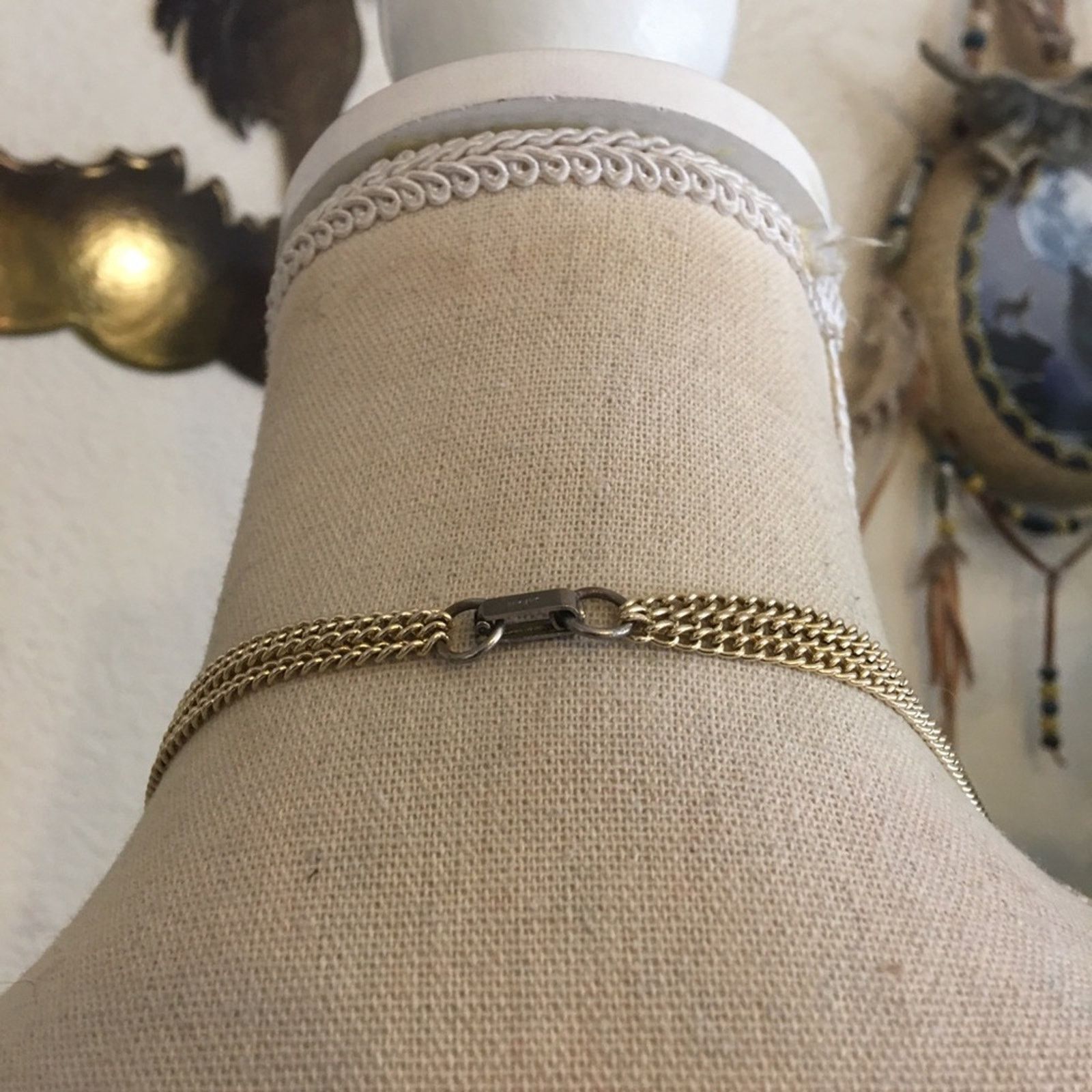 Vintage Vintage 70s gold tone long chain necklace Size ONE SIZE - 3 Thumbnail