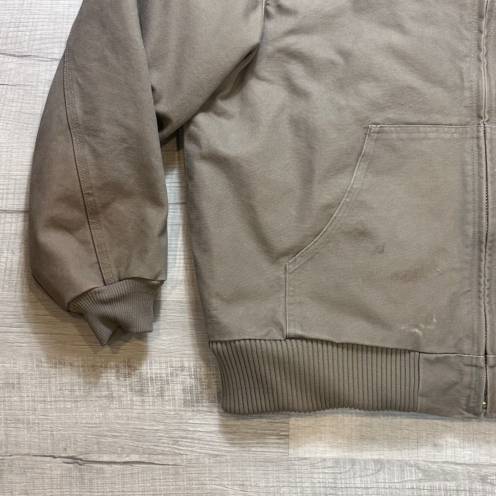 Carhartt Vintage Carhartt Jacket Mens J130 MUS Canvas Quilted Hooded Size US XL / EU 56 / 4 - 2 Thumbnail