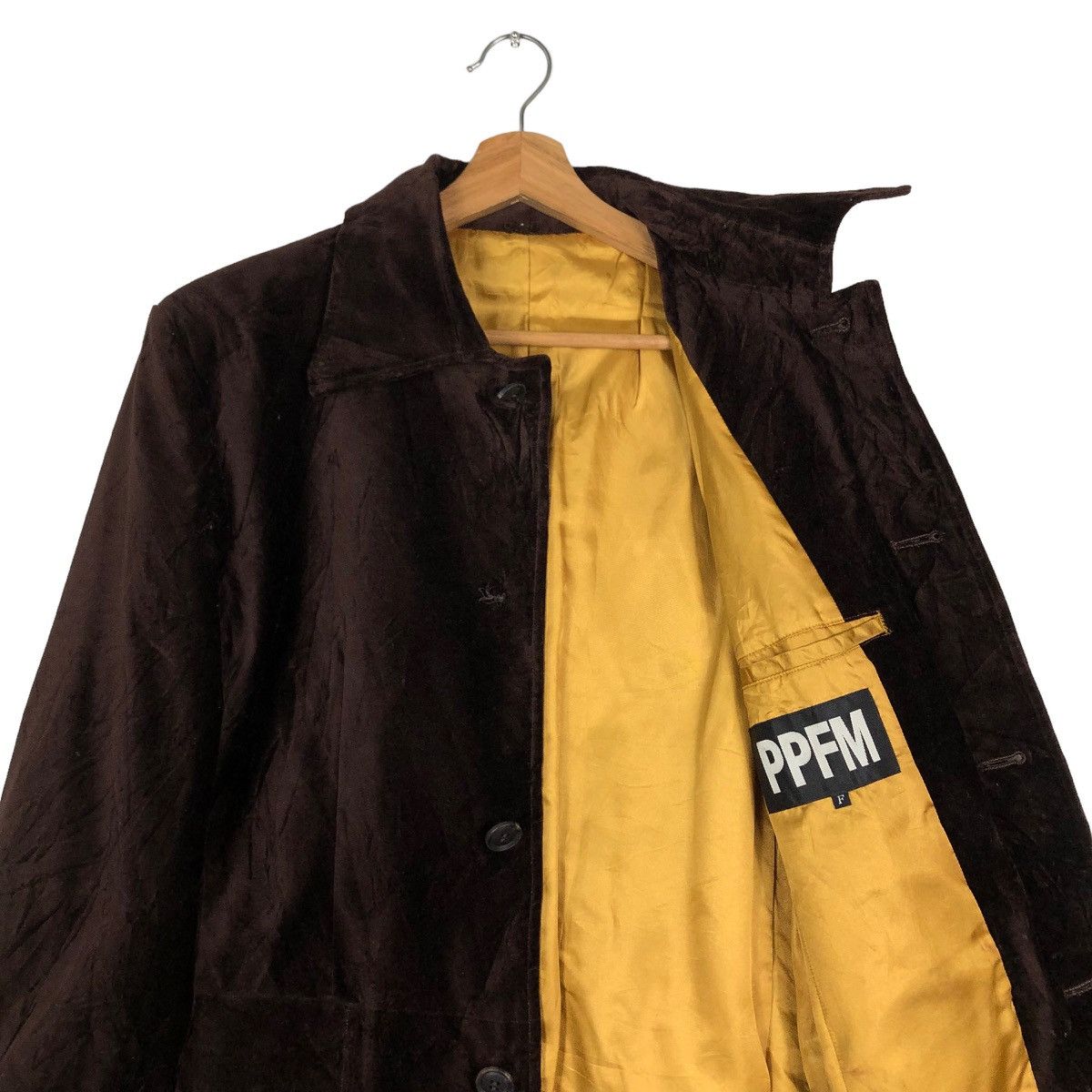 PPFM 🔥Vintage Long Jacket Velvet Punk Style PPFM Japan Size US M / EU 48-50 / 2 - 12 Thumbnail