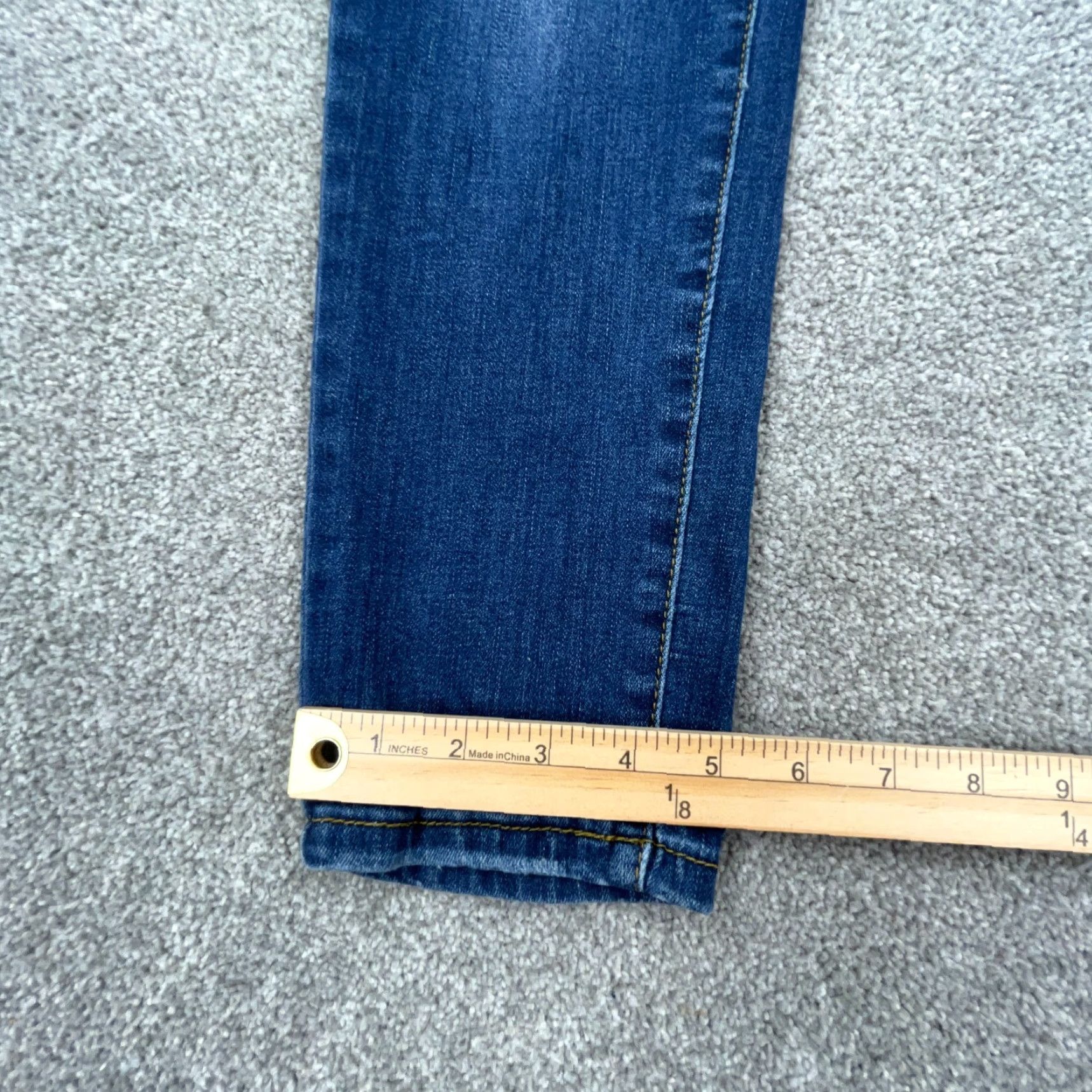 Vintage Judy Blue Jeans Women 27 Straight Leg Relaxed Fit Dark Wash Stretch Ladies A57 Size 27" / US 4 / IT 40 - 5 Thumbnail