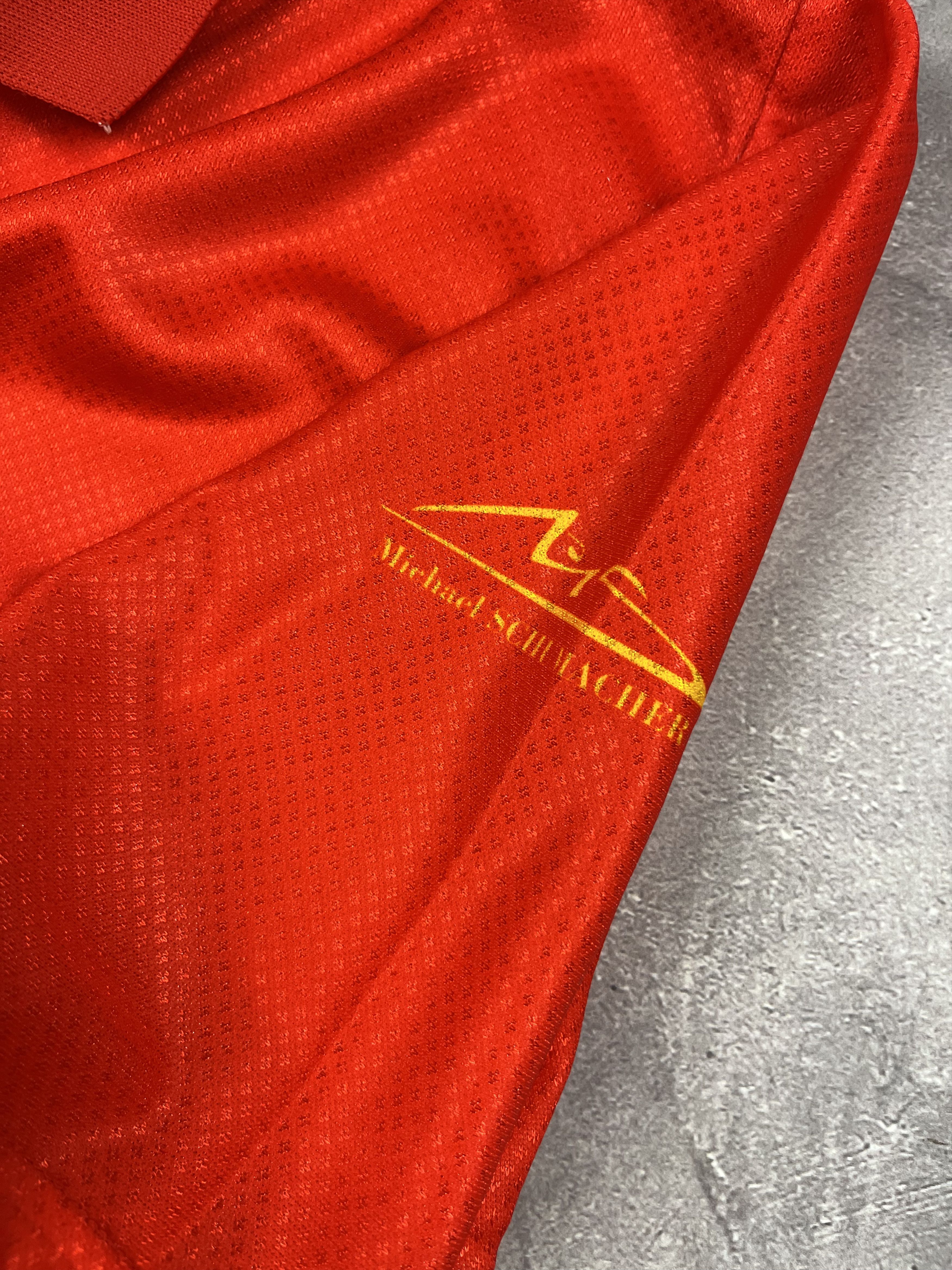 Ferrari Vintage Ferarri Racing Michael Schumacher Jersey T-Shirt Size US L / EU 52-54 / 3 - 8 Thumbnail