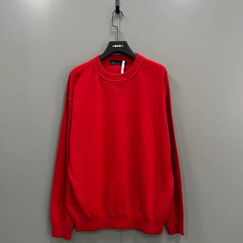 Louis Vuitton Louis Vuitton Pullover cashmere sweater with red back logo Size US XL / EU 56 / 4 - 1 Thumbnail