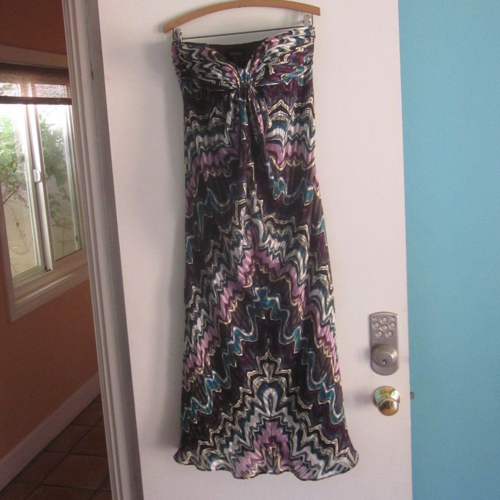 Laundry by Shelli Segal Laundry Shelli Segal Long Formal Silk Dress Size 4 Size S / US 4 / IT 40 - 8 Thumbnail
