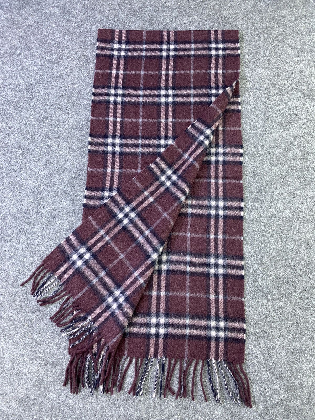 Burberry × Vintage VINTAGE BURBERRY Scarf / Muffler / Neckwear -T709 Size ONE SIZE - 4 Thumbnail