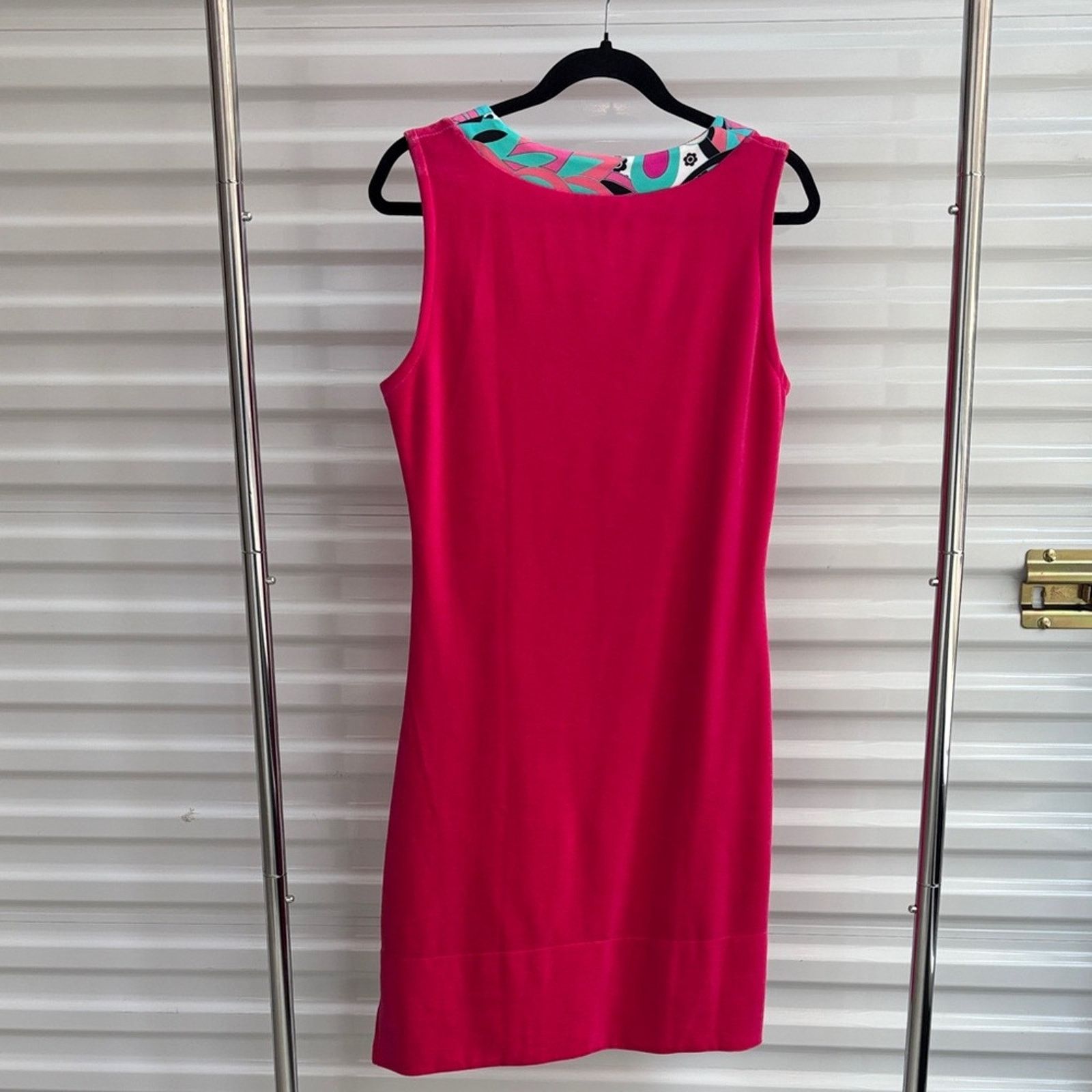 Blumarine NWT Blumarine Pink Sleeveless Dress Multicolor Accents M Size M / US 6-8 / IT 42-44 - 6 Thumbnail