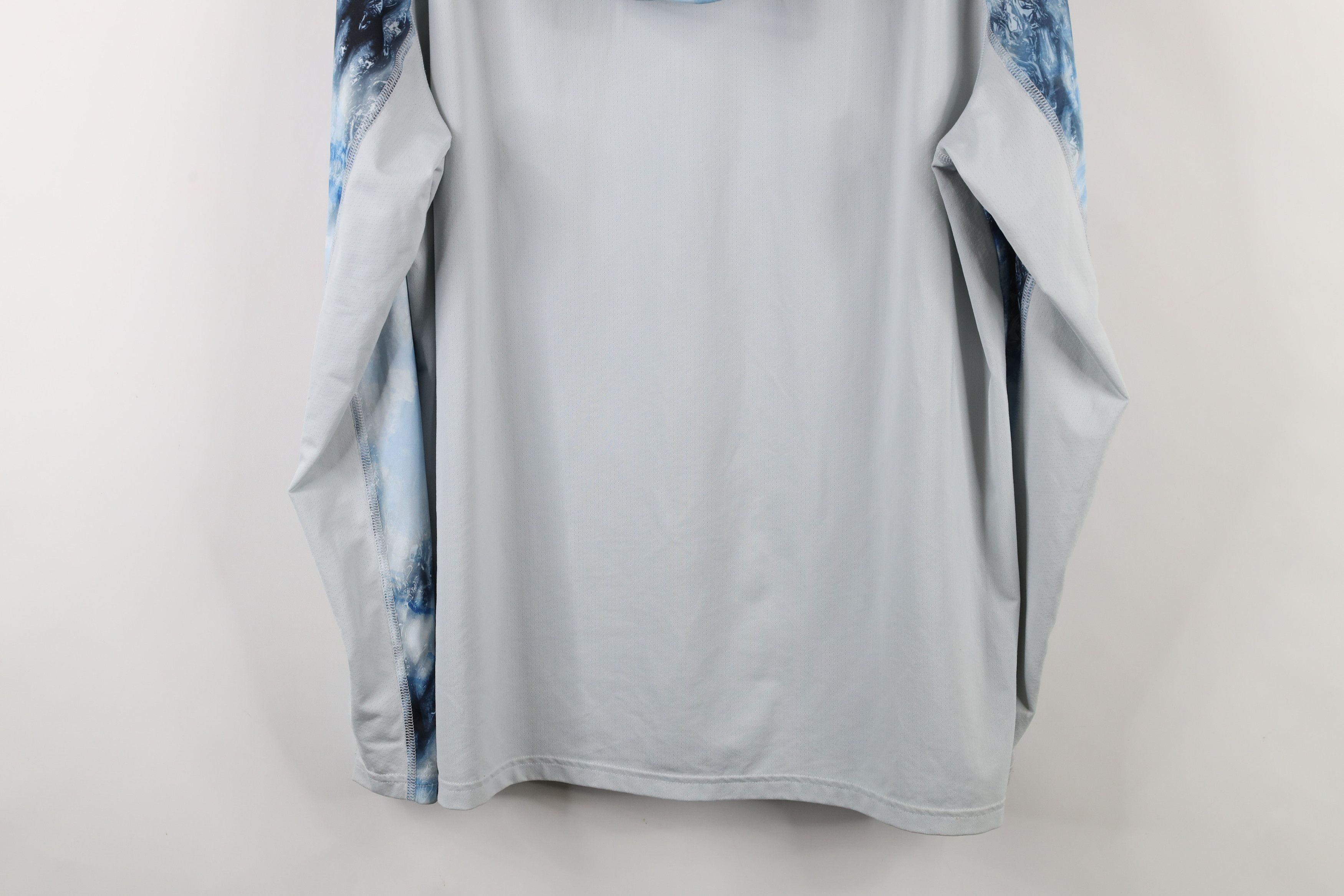 Under Armour × Vintage Under Armour Fishing Lightweight Camouflage Hoodie T-Shirt Size US L / EU 52-54 / 3 - 15 Thumbnail
