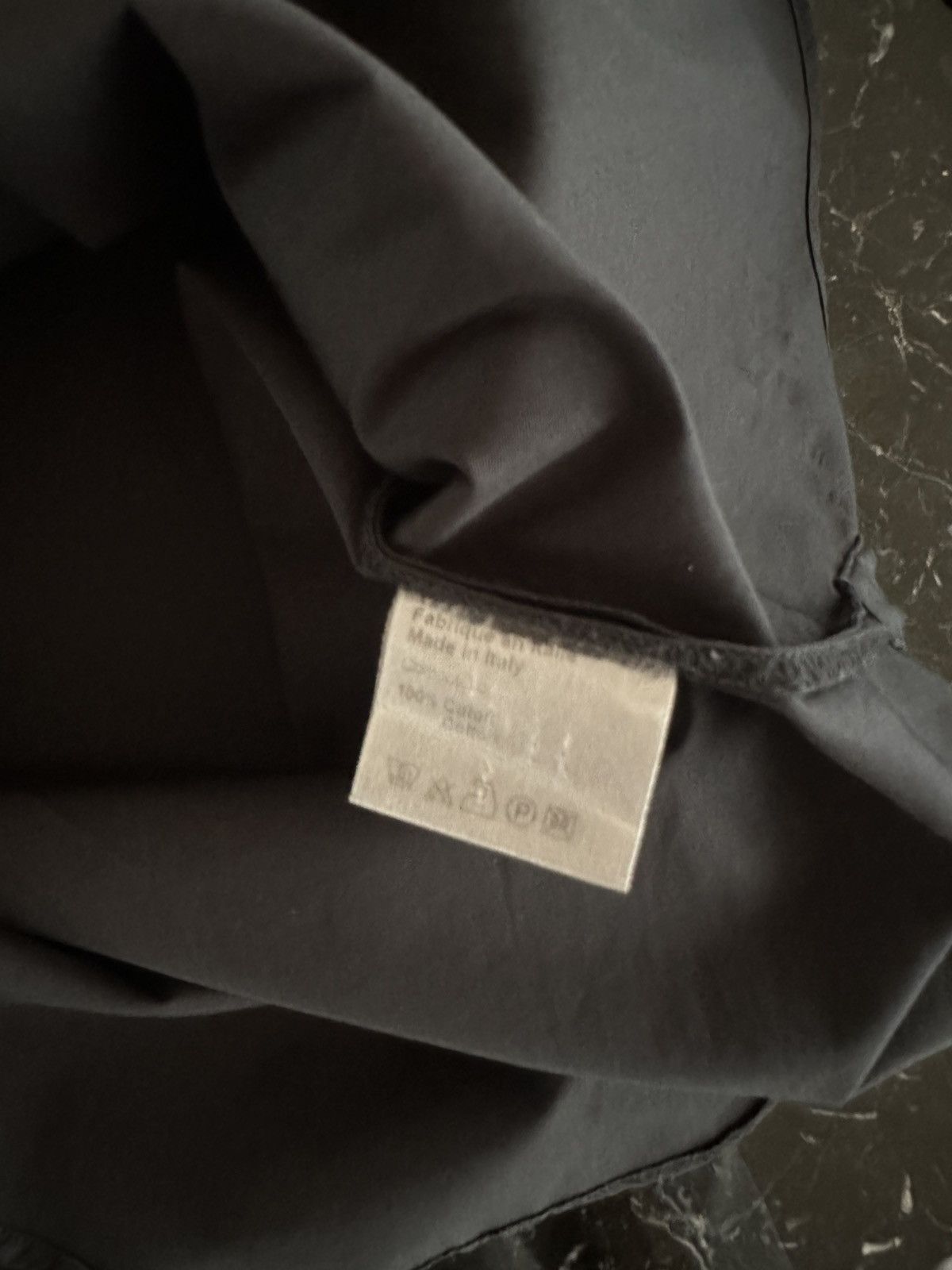 Dior FW06 Black Cotton Poplin Shirt Bee Embroidery sz 37 Size US S / EU 44-46 / 1 - 8 Thumbnail