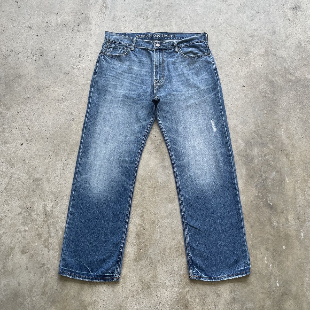 American Eagle Outfitters W38 Vintage American Eagle BAGGY Jeans Faded Denim Pants Size US 38 / EU 54 - 1 Thumbnail