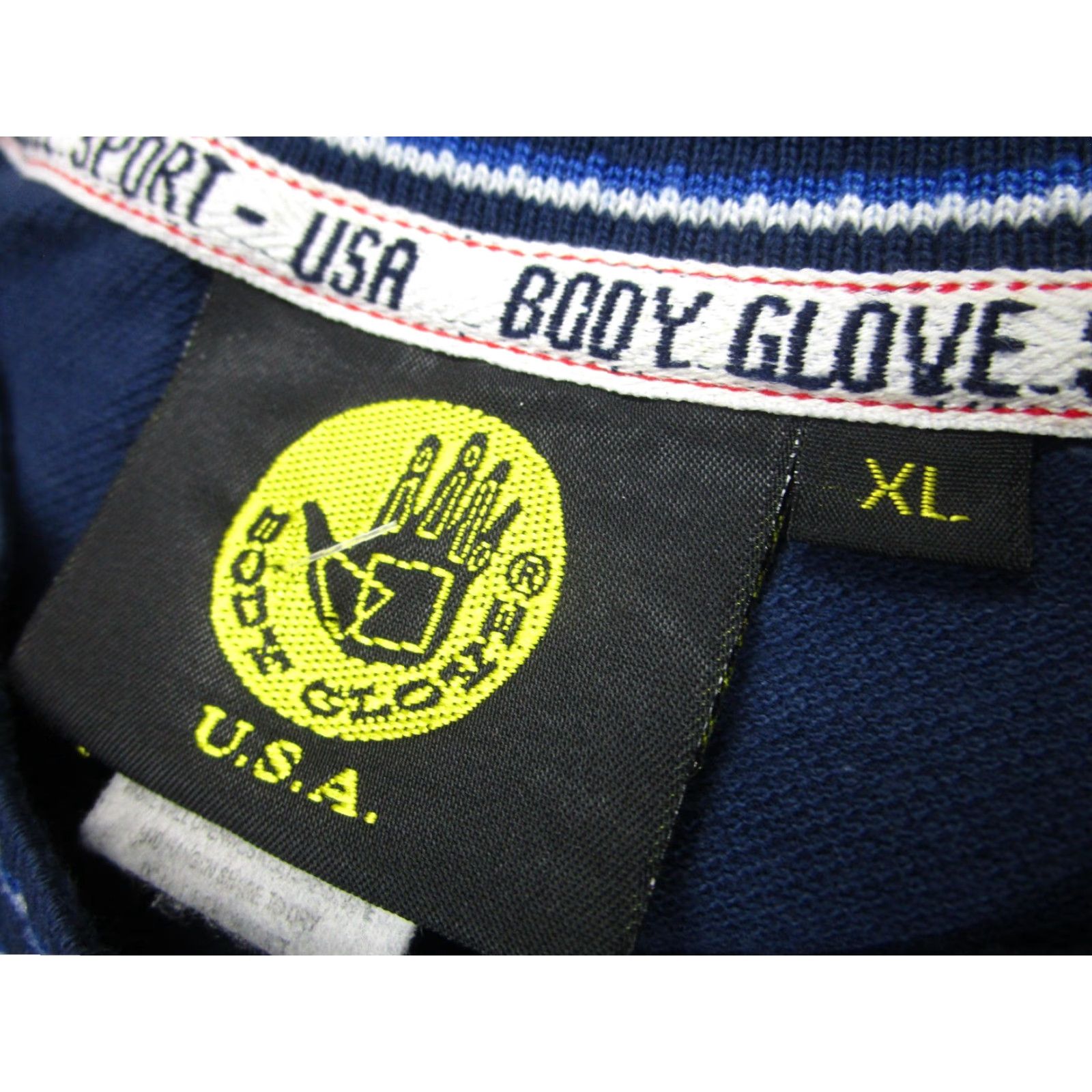 Vintage VINTAGE Body Glove Shirt Mens XL Blue Ringer Surf Logo Made USA 90s Y2K Tee Shirt Mens XL Blue Surf Logo USA 90s Vintage Size US XL / EU 56 / 4 - 7 Thumbnail
