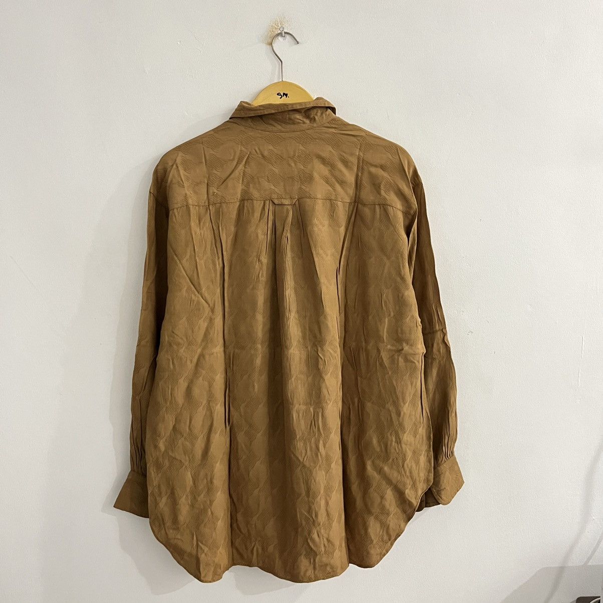 Japanese Brand Nicole Textured Button Up Shirt Size US L / EU 52-54 / 3 - 5 Thumbnail