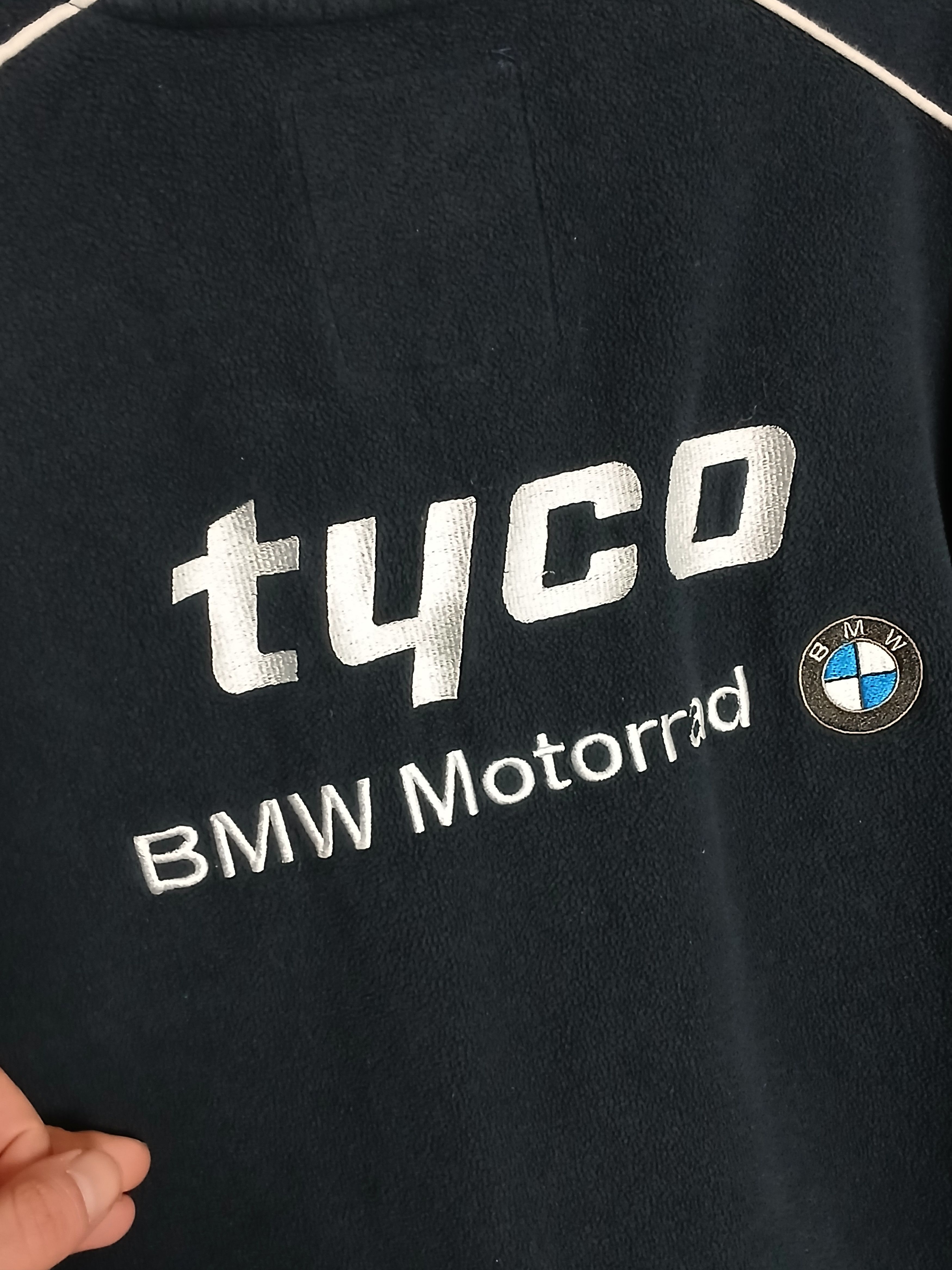BMW BMW Mottorad Racing Moto Fleece Sweatshirt Size US XXL / EU 58 / 5 - 5 Thumbnail