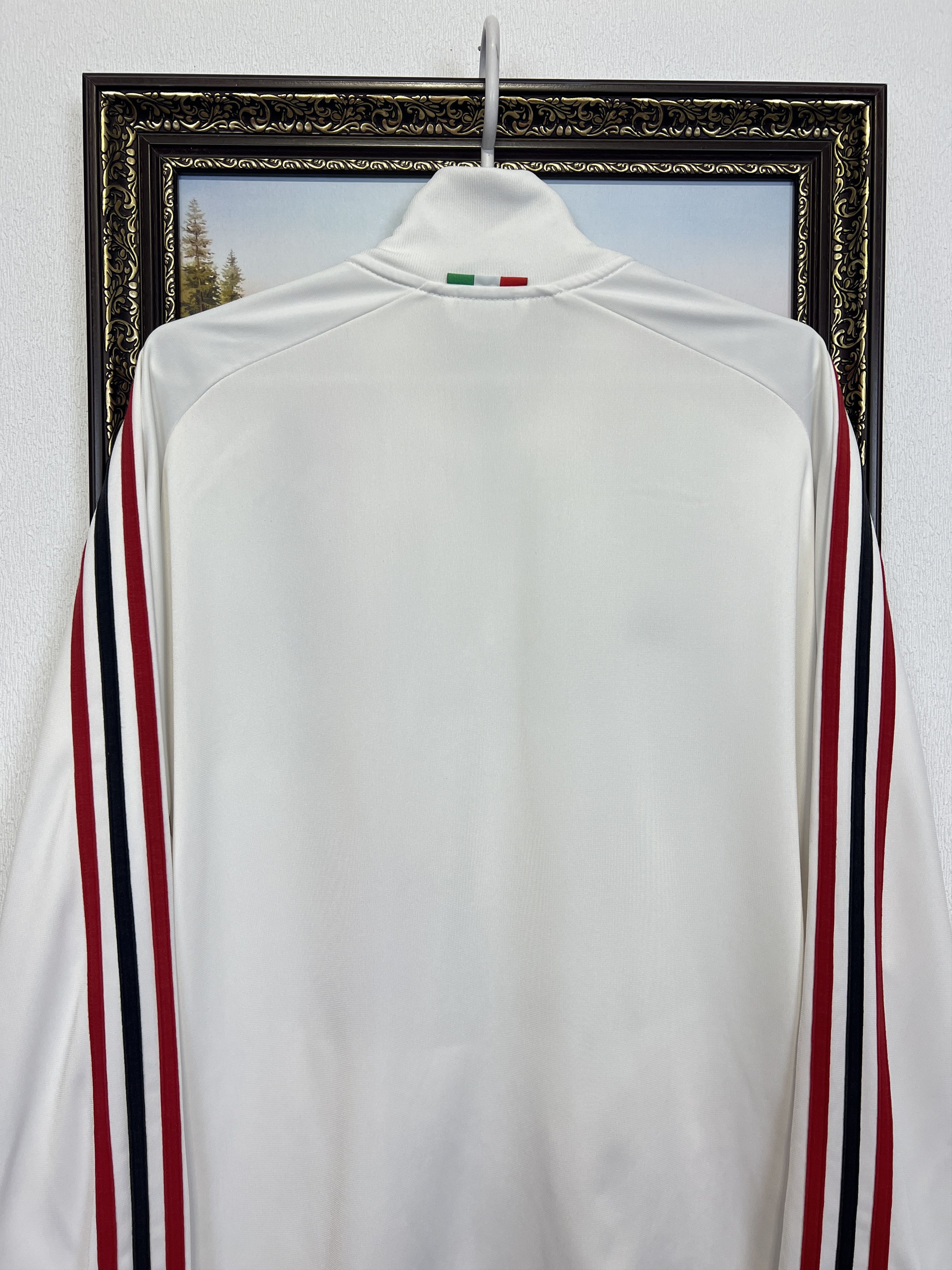 Adidas Vintage AC Milan Football Jacket Soccer Track Top Maglia Size US L / EU 52-54 / 3 - 11 Thumbnail