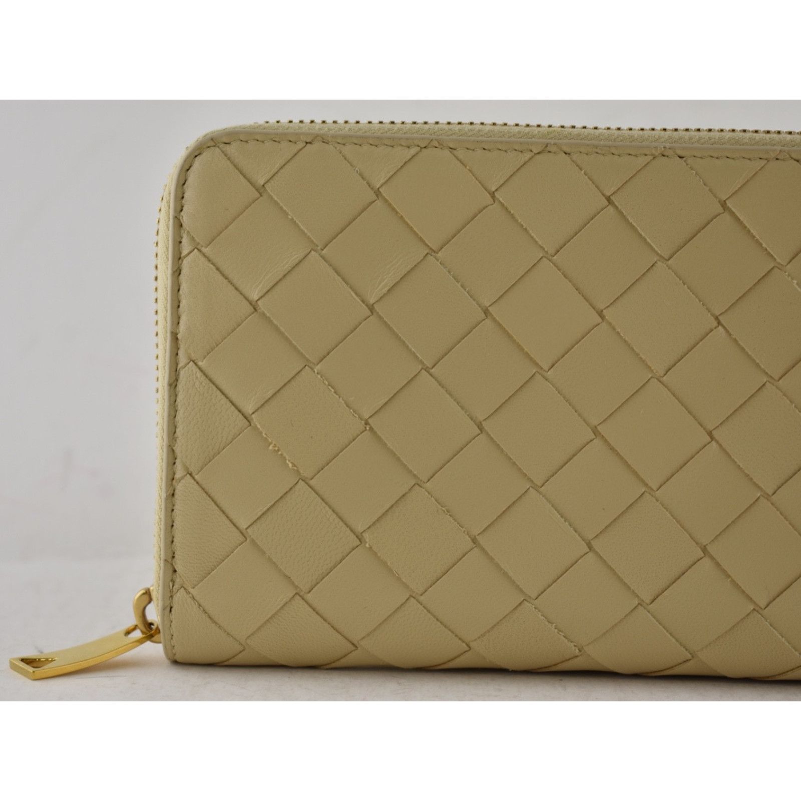 Bottega Veneta Bottega Veneta Intrecciato Leather Porridge Zip Wallet Size ONE SIZE - 4 Thumbnail