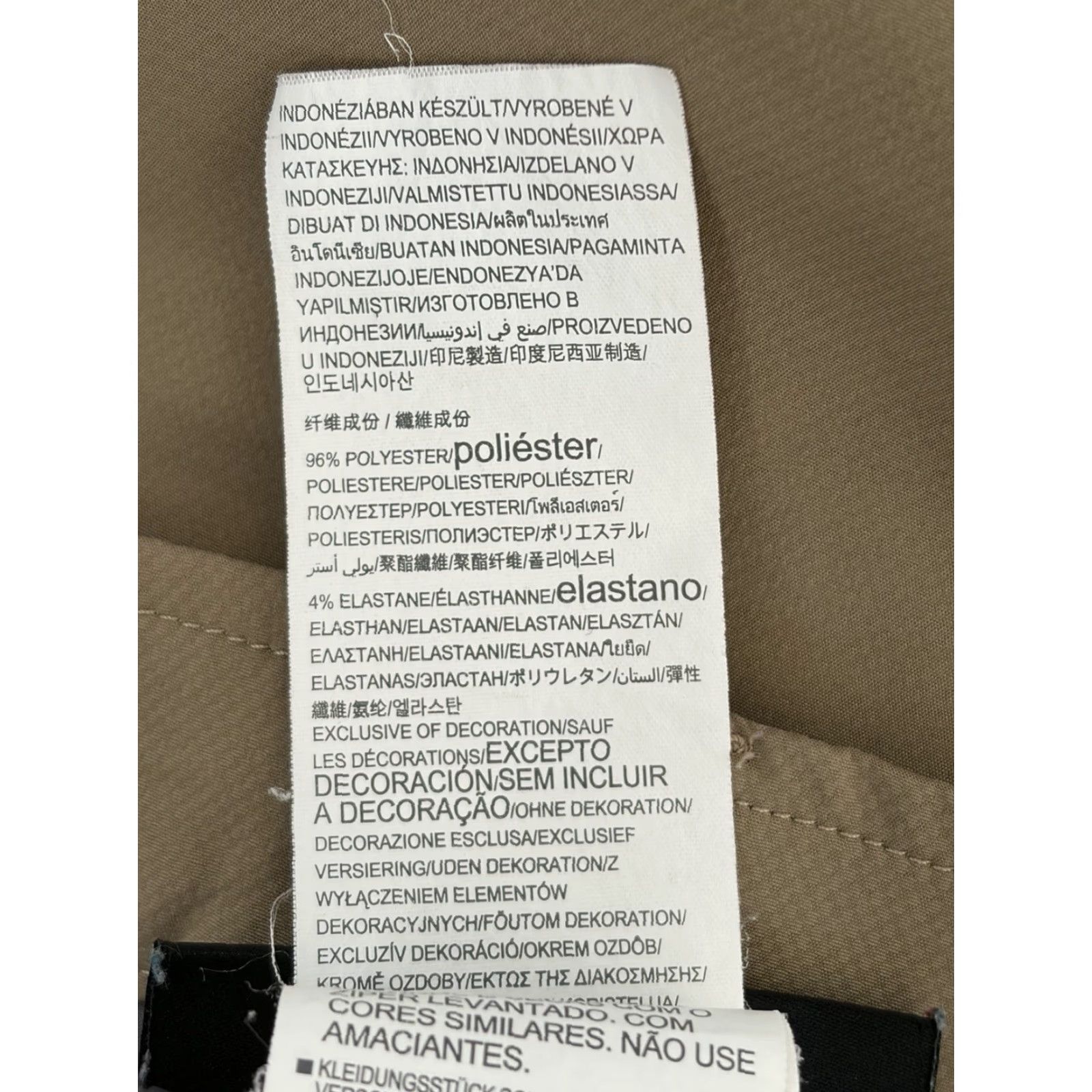 Under Armour Under Armour Pants Mens Beige 32x30 Straight Leg Knit Belted Pockets Zip Button Closure Classic Fit Casual Size US 32 / EU 48 - 5 Thumbnail