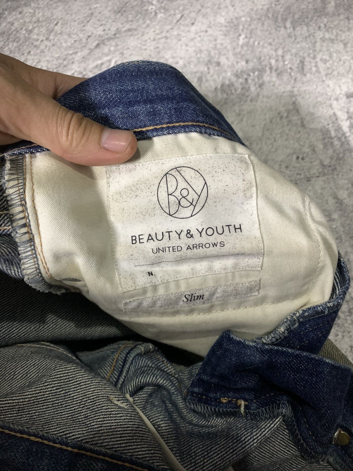 BEAUTY&YOUTH ❤️‍🔥Beauty & Youth Japanes Selvedge Denim Pants❤️‍🔥 Size US 29 - 7 Thumbnail