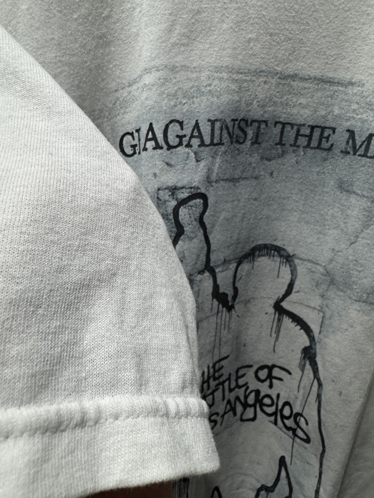 Band Tees Vintage Rage Against The Machine Size US L / EU 52-54 / 3 - 3 Thumbnail